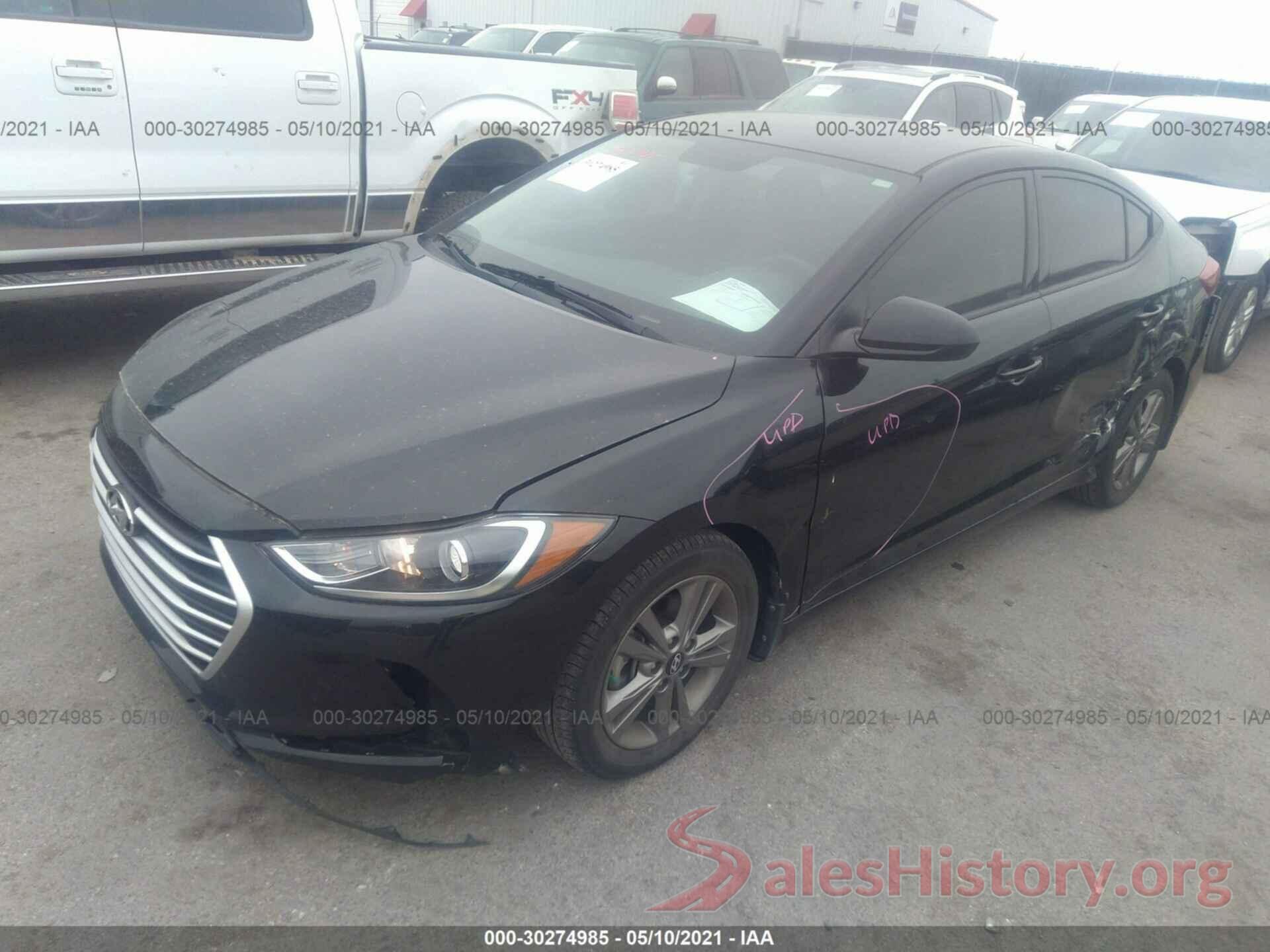 5NPD84LF0JH262669 2018 HYUNDAI ELANTRA