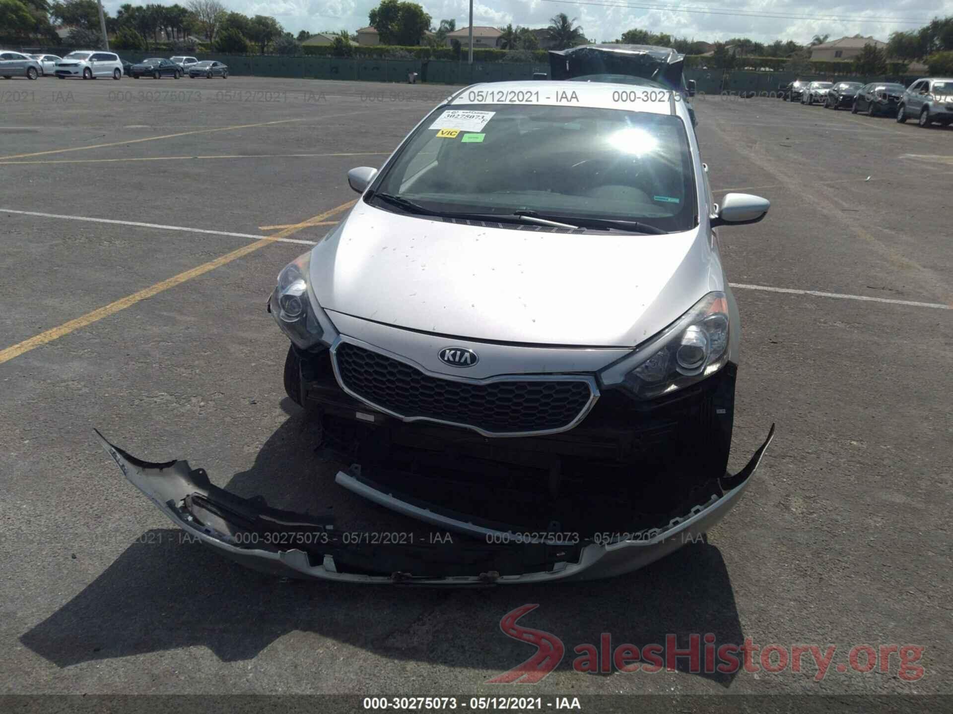 KNAFK4A68G5534985 2016 KIA FORTE