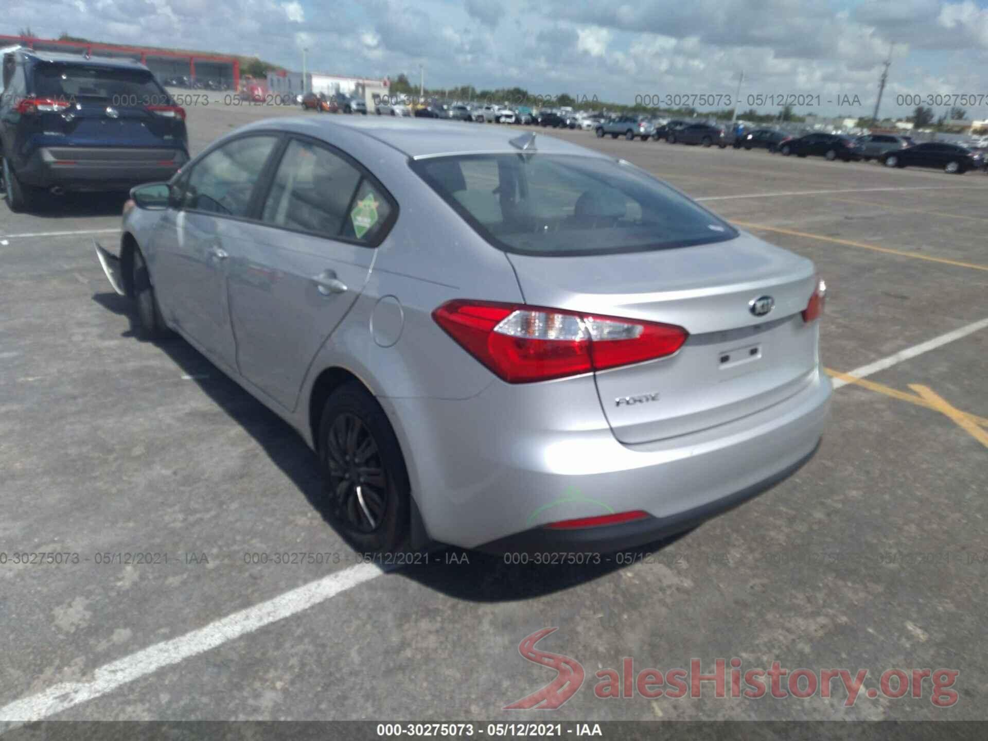 KNAFK4A68G5534985 2016 KIA FORTE