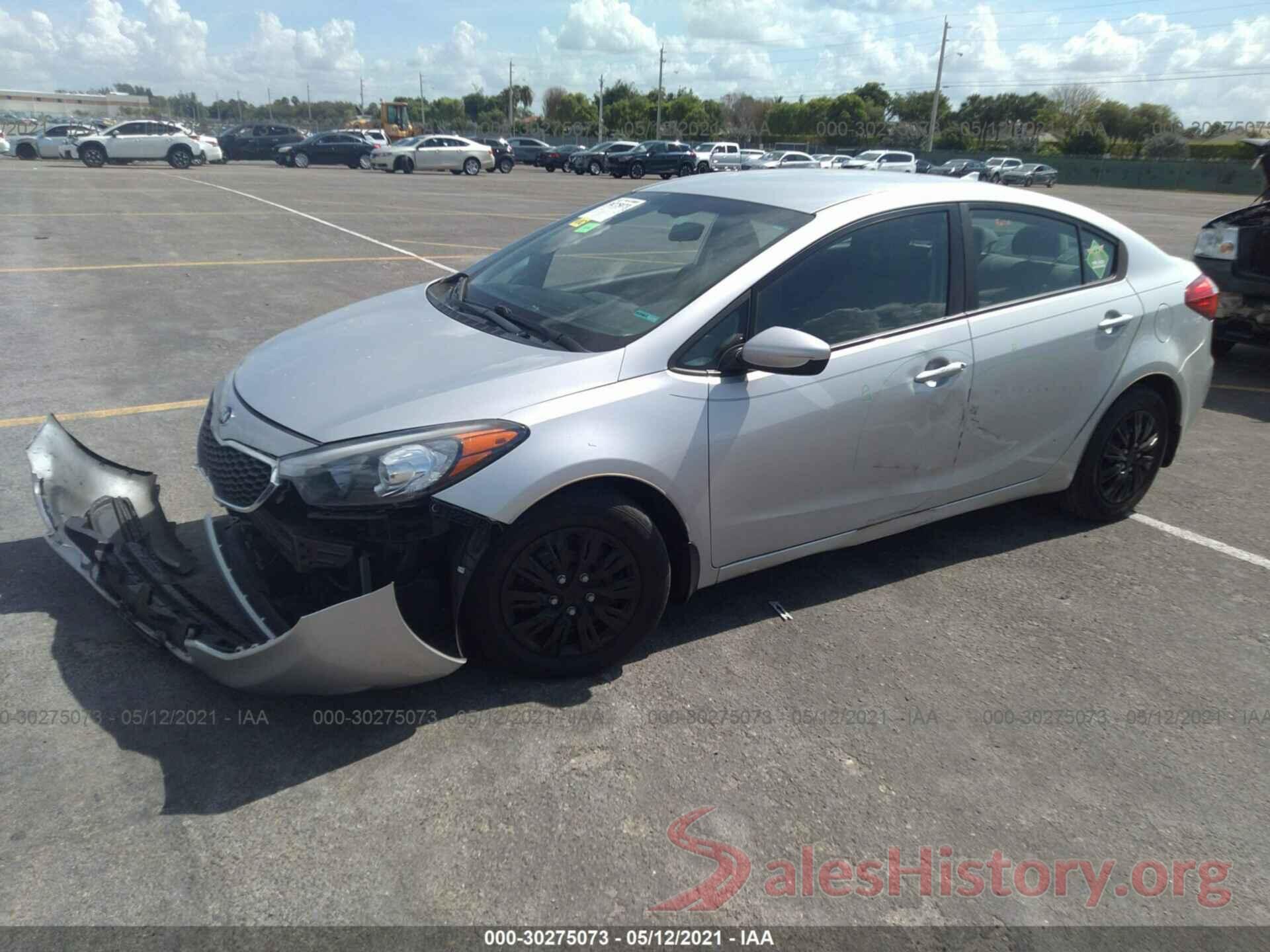 KNAFK4A68G5534985 2016 KIA FORTE