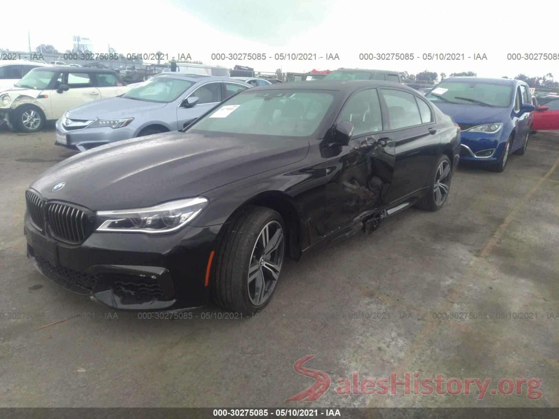 WBA7F0C50KGM25536 2019 BMW 7 SERIES