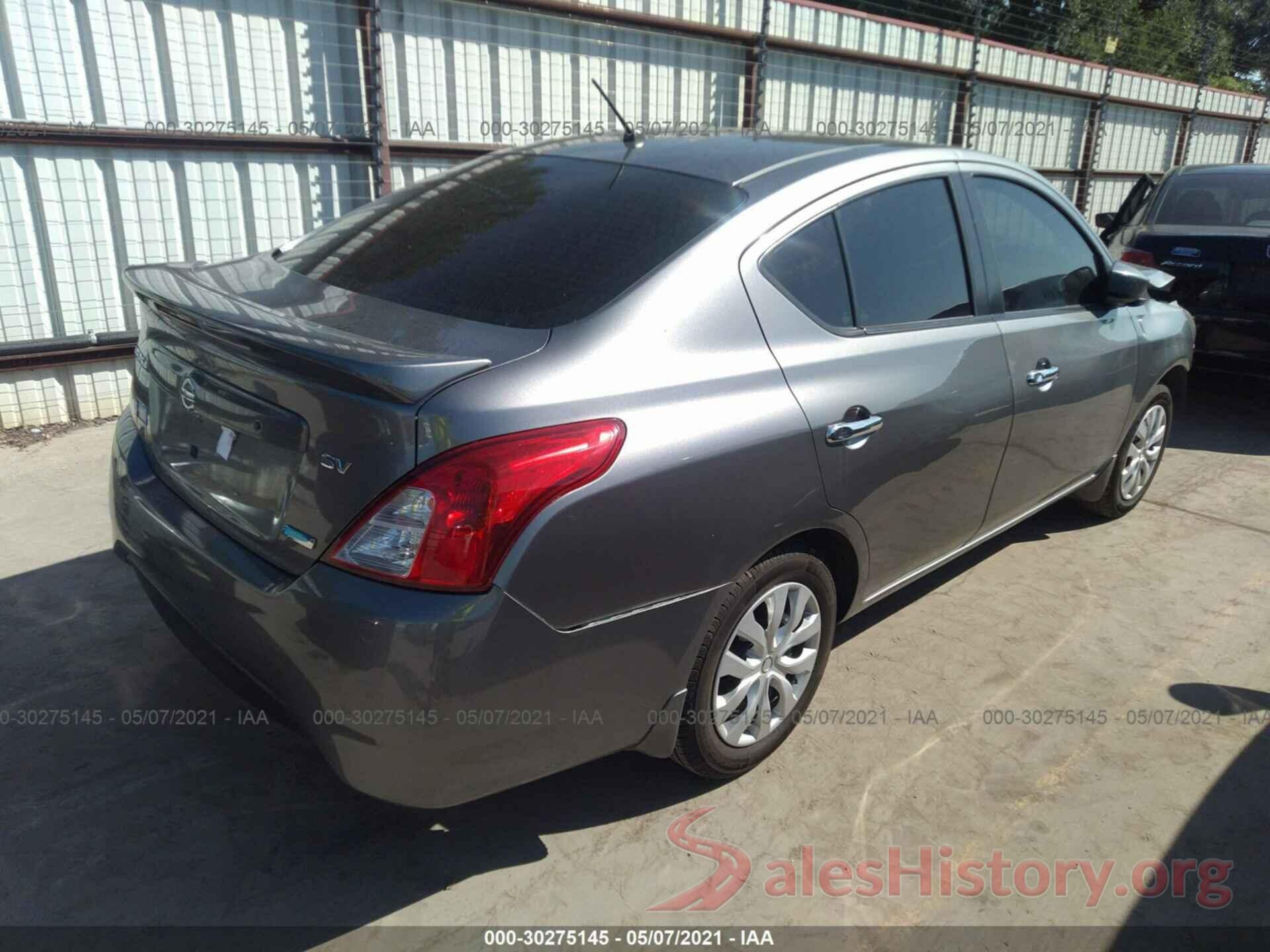 3N1CN7AP4GL884124 2016 NISSAN VERSA