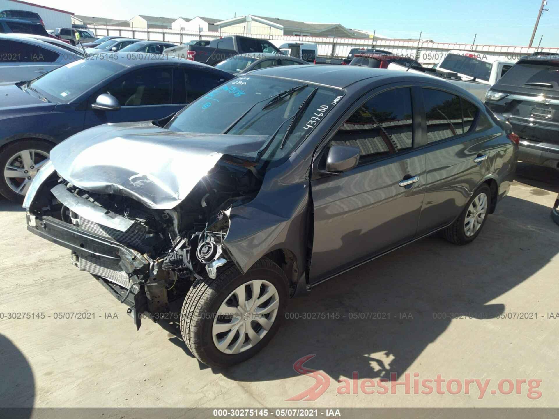 3N1CN7AP4GL884124 2016 NISSAN VERSA