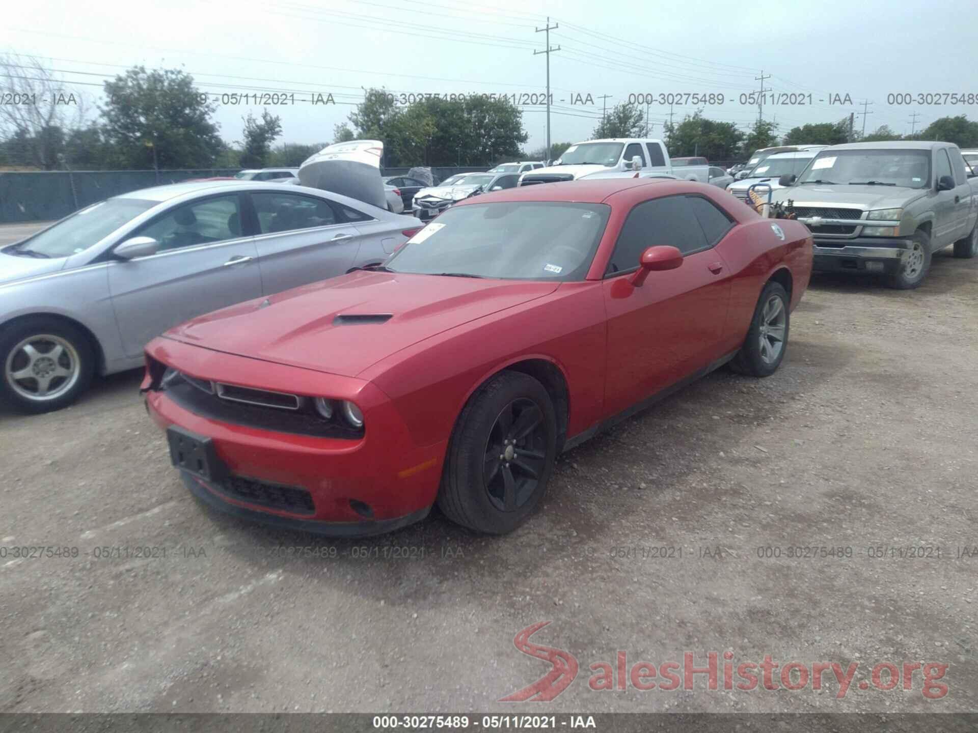 2C3CDZAG6GH125032 2016 DODGE CHALLENGER