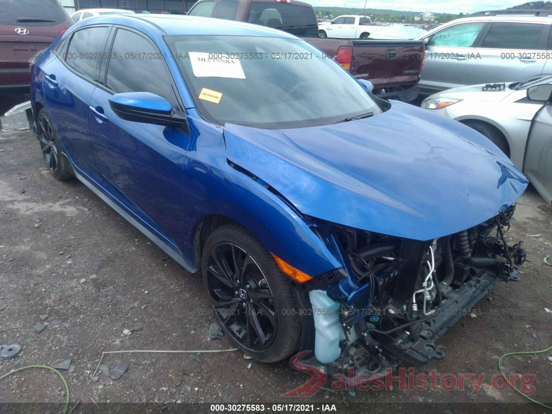 SHHFK7H40KU220634 2019 HONDA CIVIC HATCHBACK