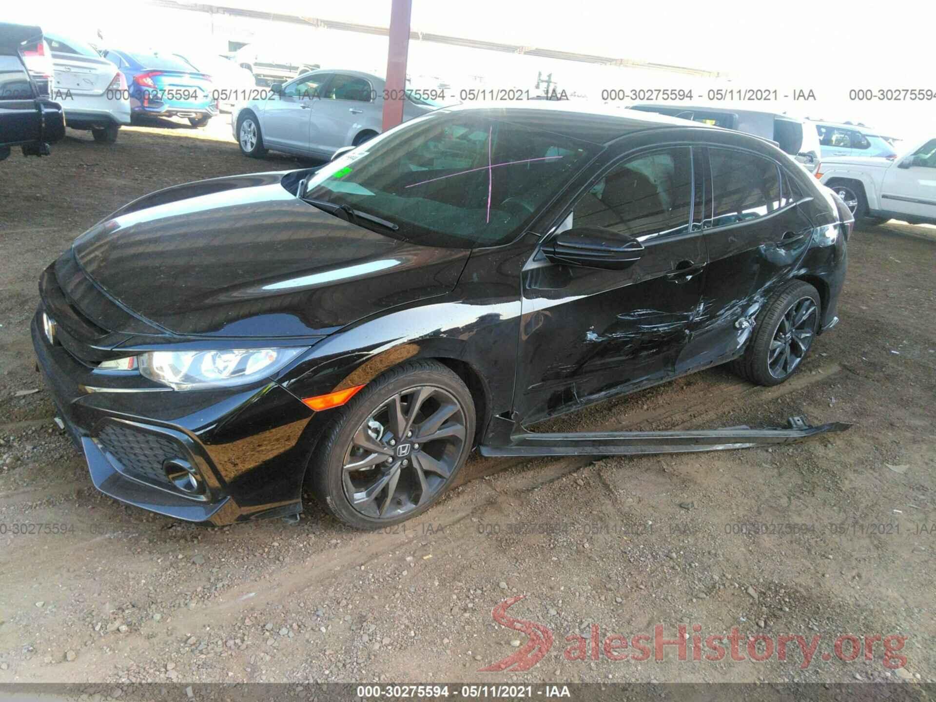 SHHFK7H4XHU228491 2017 HONDA CIVIC HATCHBACK