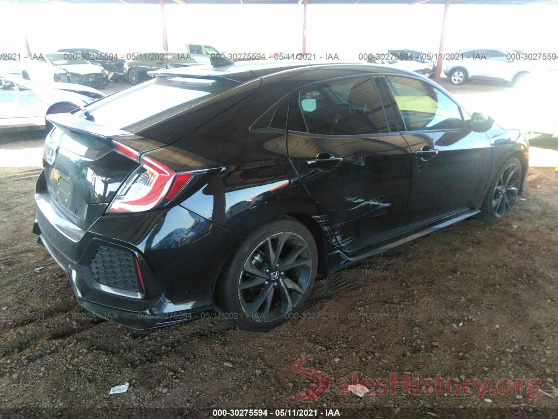 SHHFK7H4XHU228491 2017 HONDA CIVIC HATCHBACK