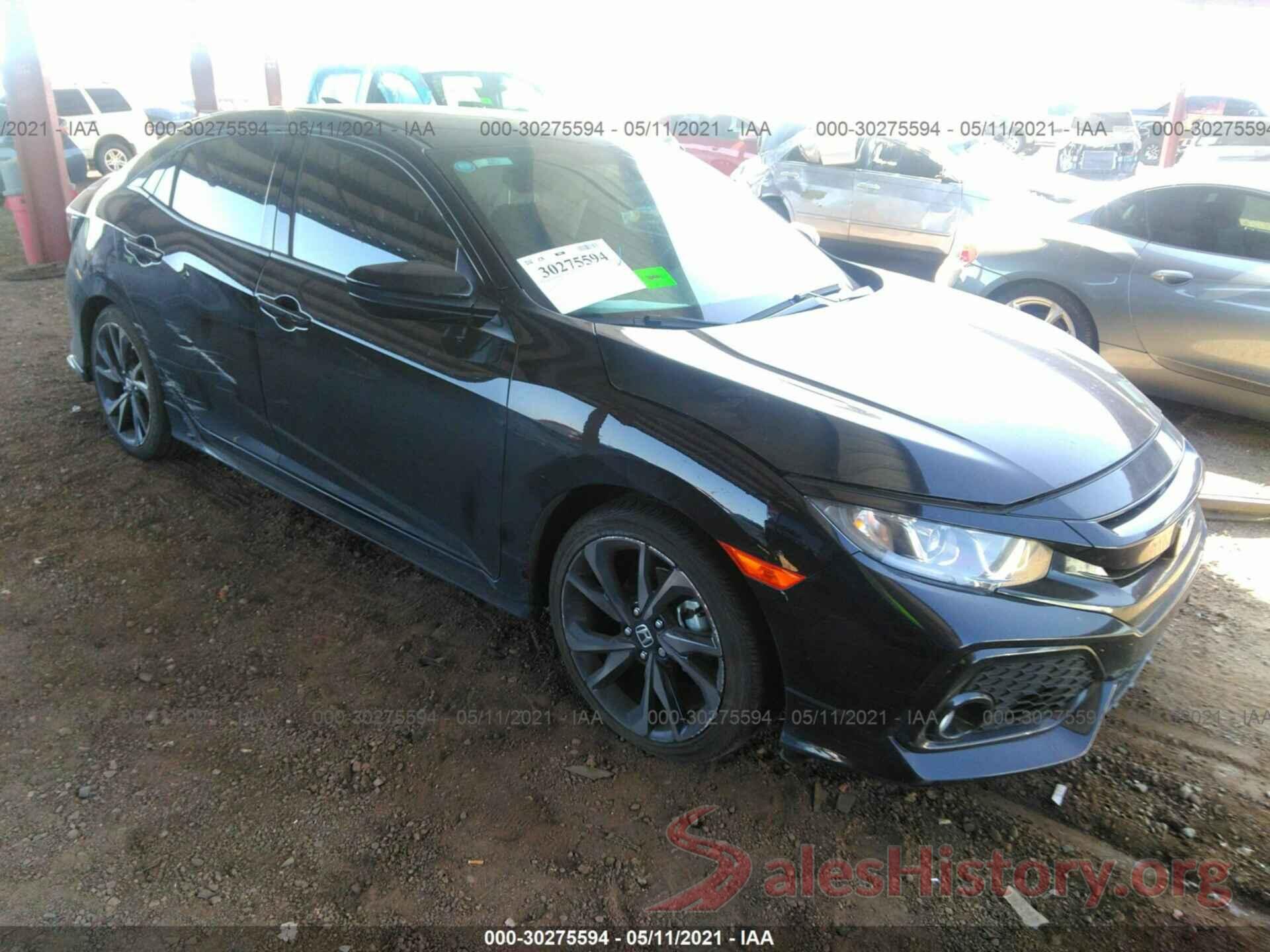 SHHFK7H4XHU228491 2017 HONDA CIVIC HATCHBACK