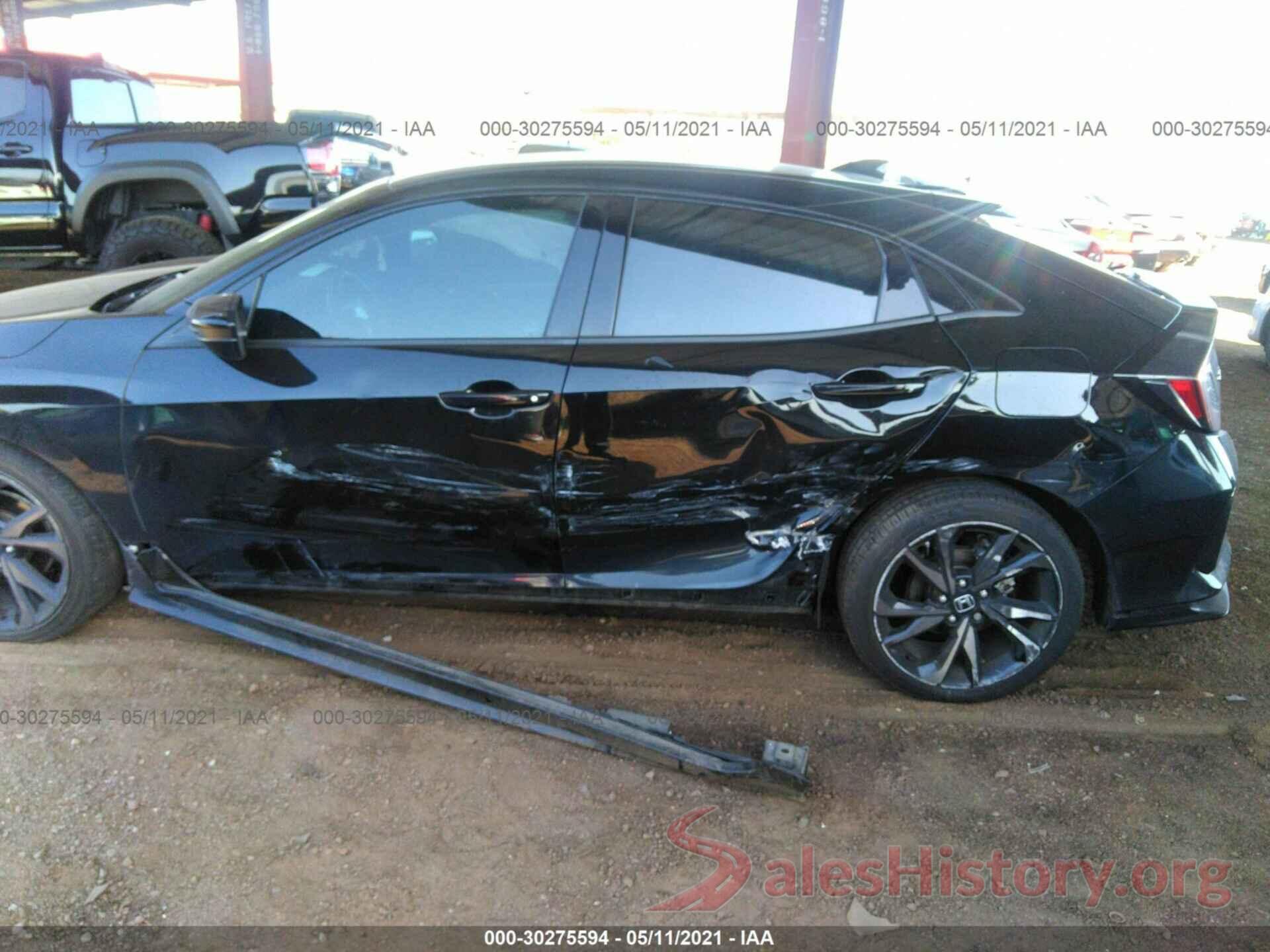 SHHFK7H4XHU228491 2017 HONDA CIVIC HATCHBACK