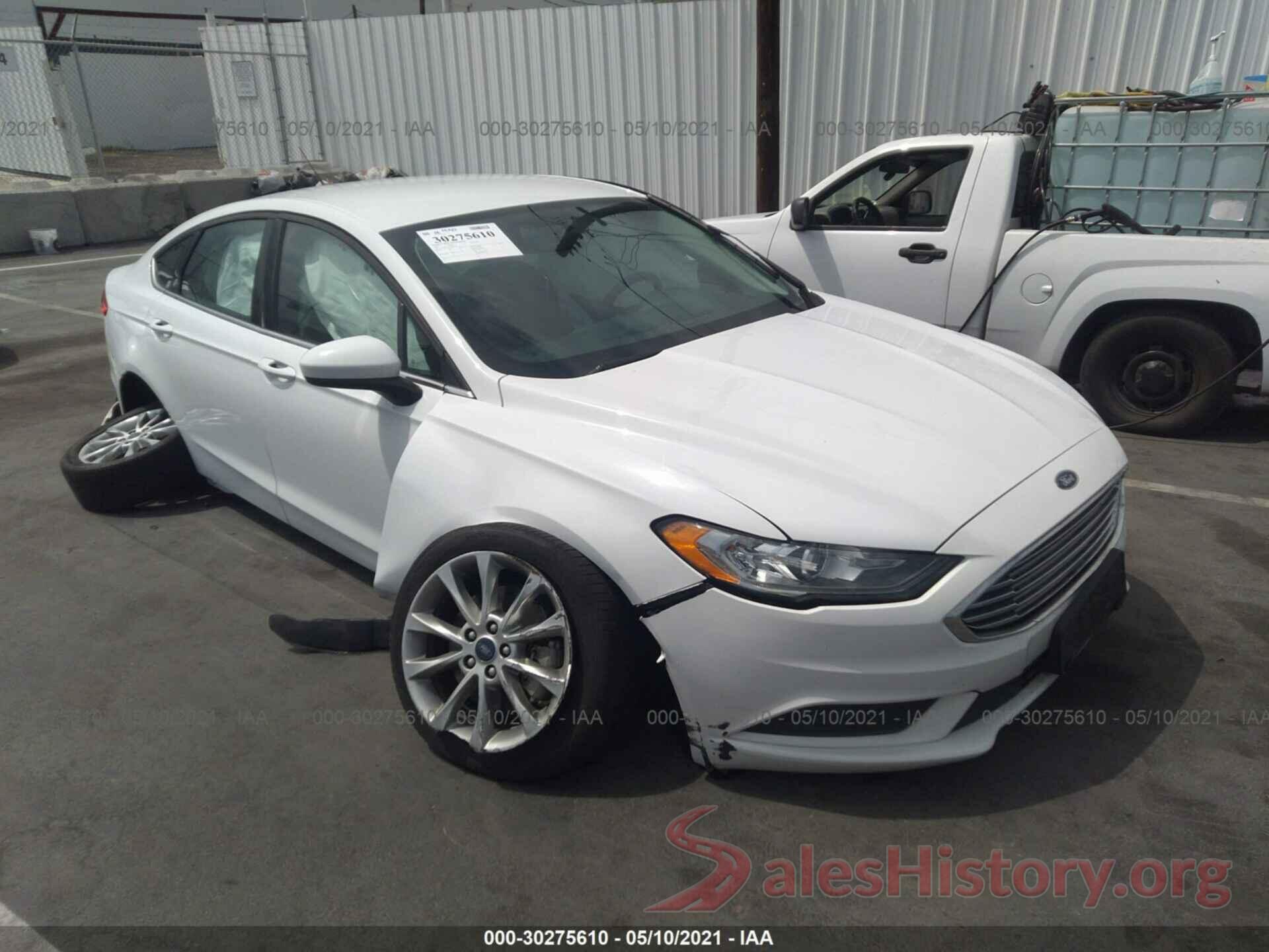 3FA6P0LU7HR287701 2017 FORD FUSION