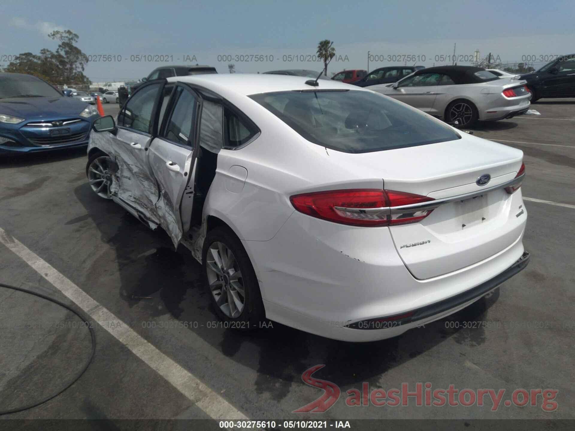 3FA6P0LU7HR287701 2017 FORD FUSION