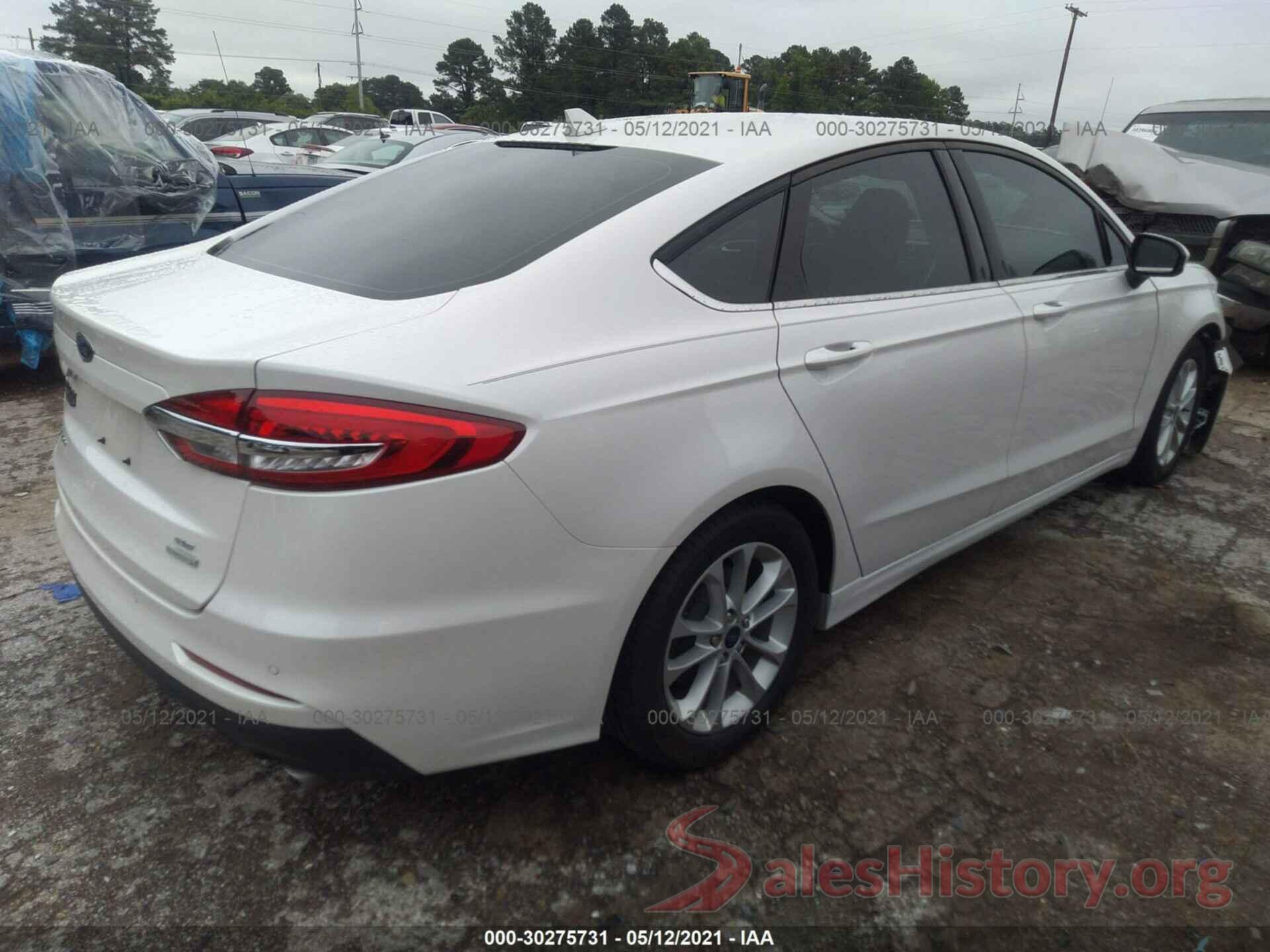 3FA6P0HD1LR167426 2020 FORD FUSION