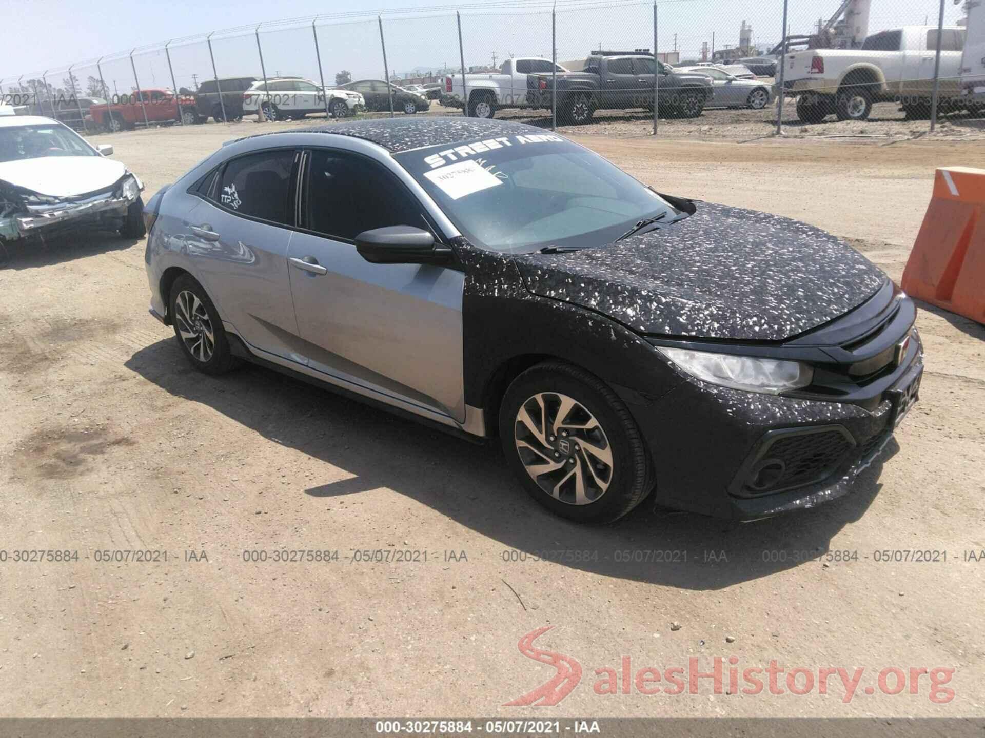 SHHFK7H45HU413922 2017 HONDA CIVIC HATCHBACK