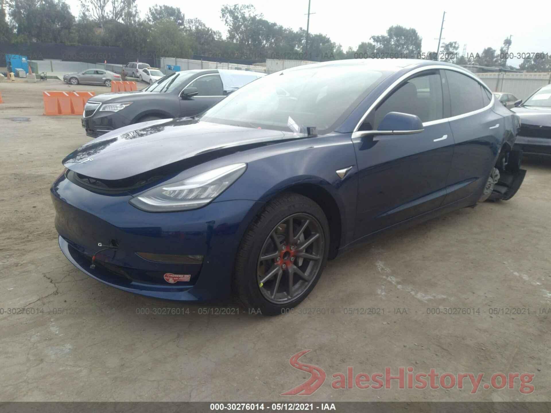 5YJ3E1EA9JF022801 2018 TESLA MODEL 3