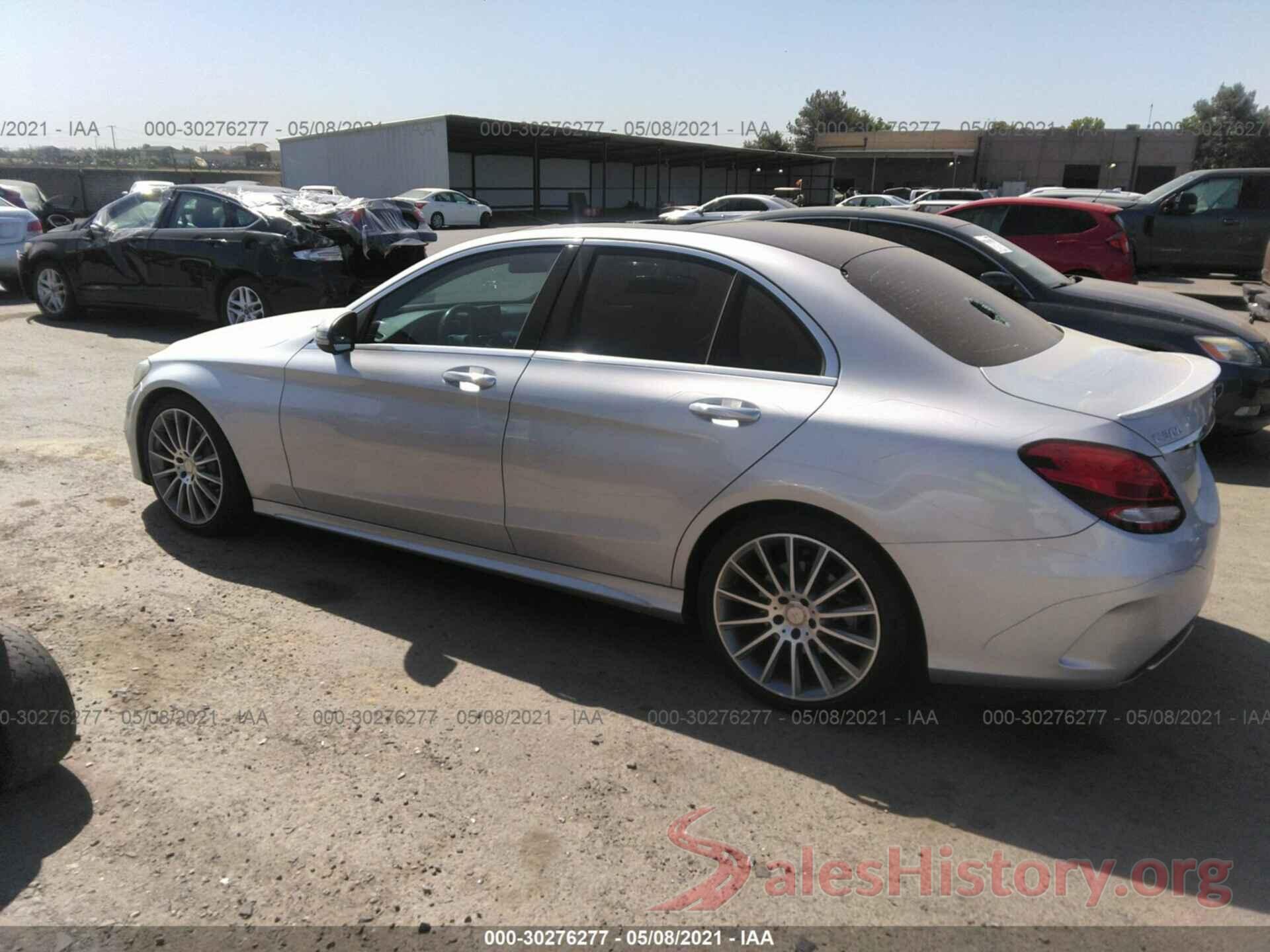 55SWF4JB1GU157126 2016 MERCEDES-BENZ C-CLASS