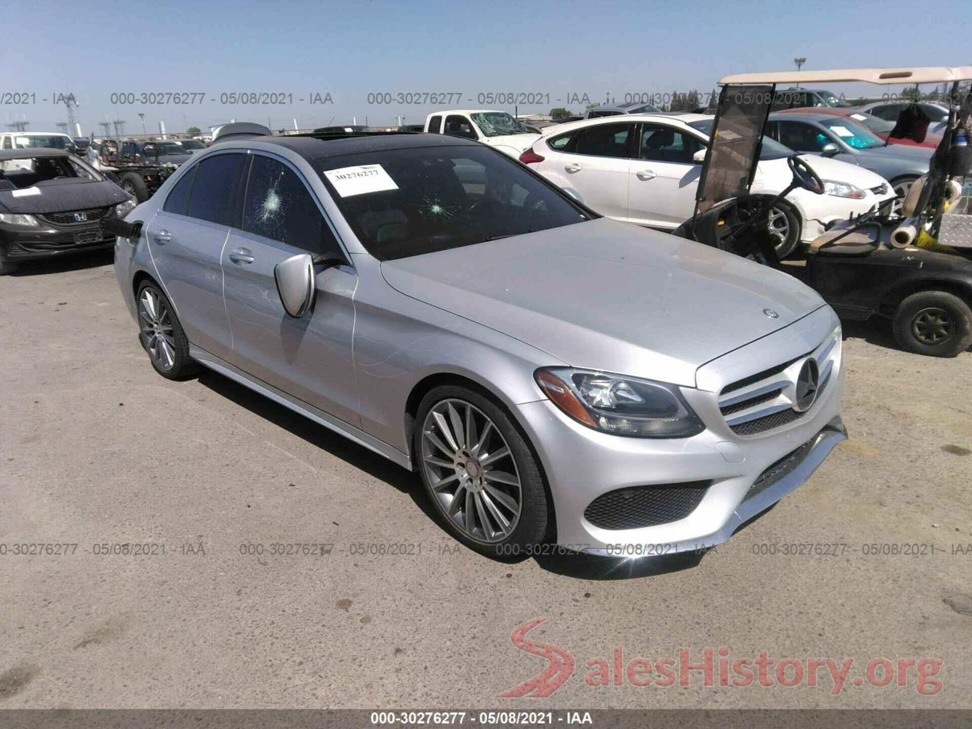 55SWF4JB1GU157126 2016 MERCEDES-BENZ C-CLASS