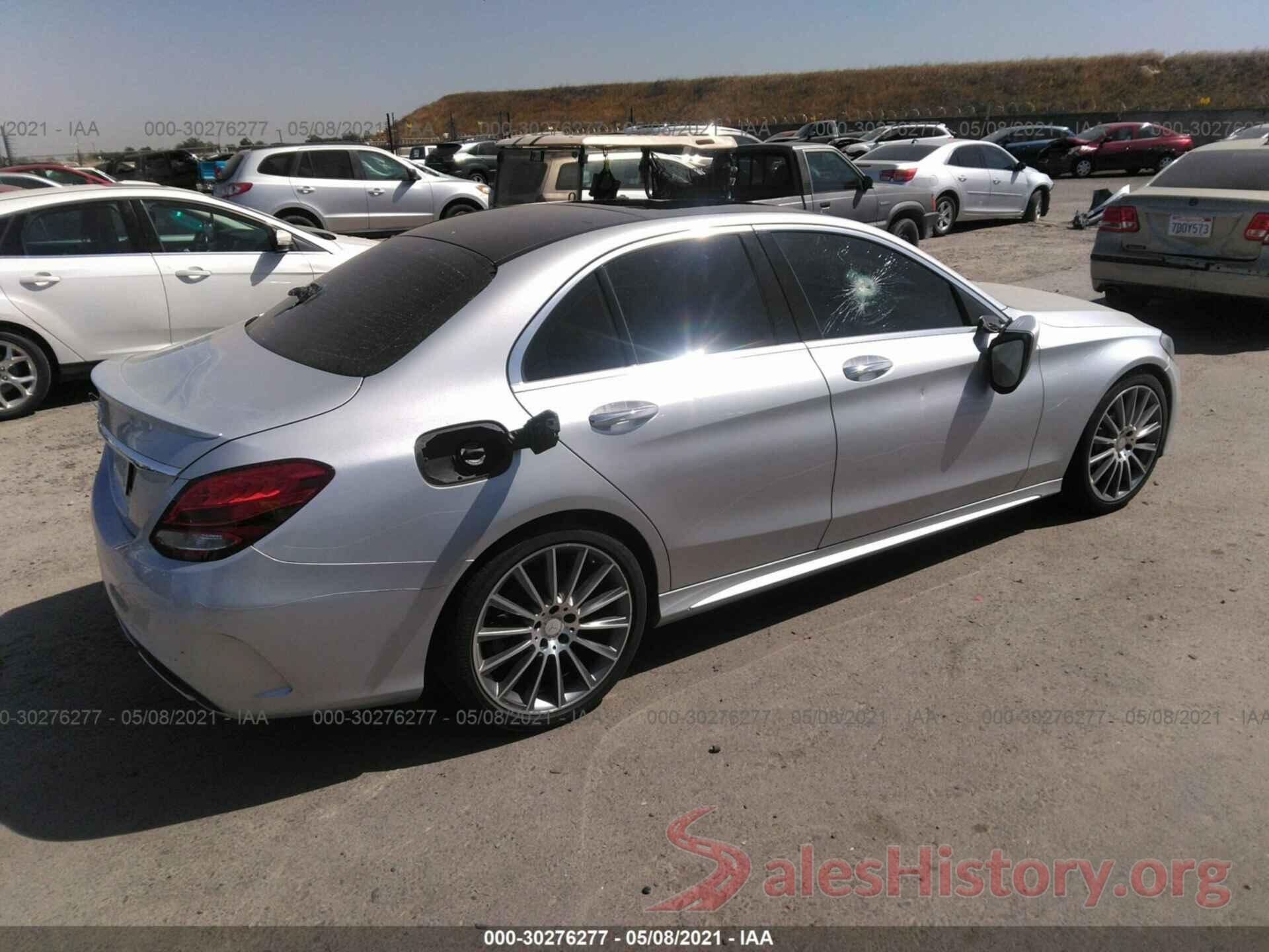 55SWF4JB1GU157126 2016 MERCEDES-BENZ C-CLASS