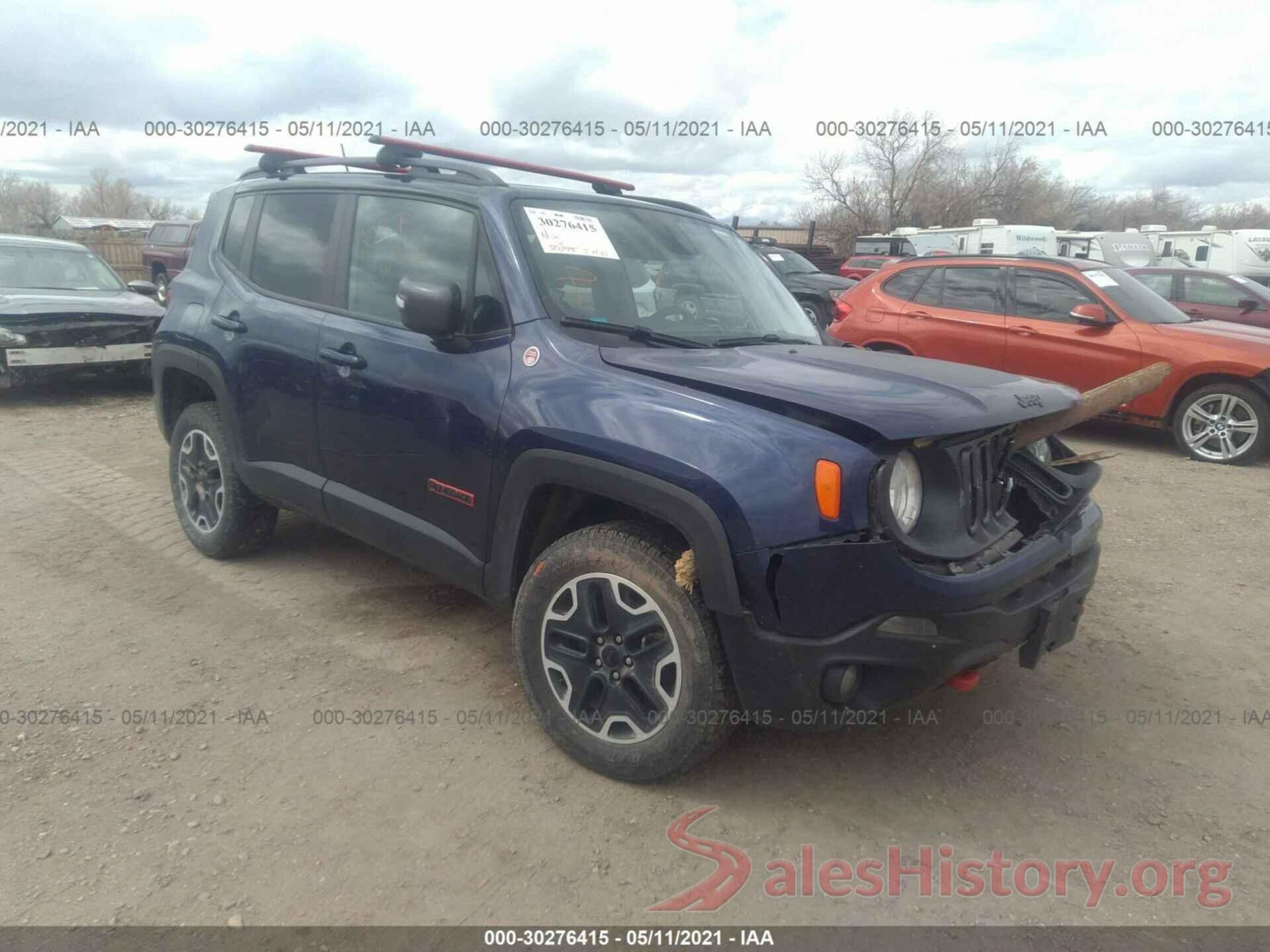 ZACCJBCT5GPD47615 2016 JEEP RENEGADE