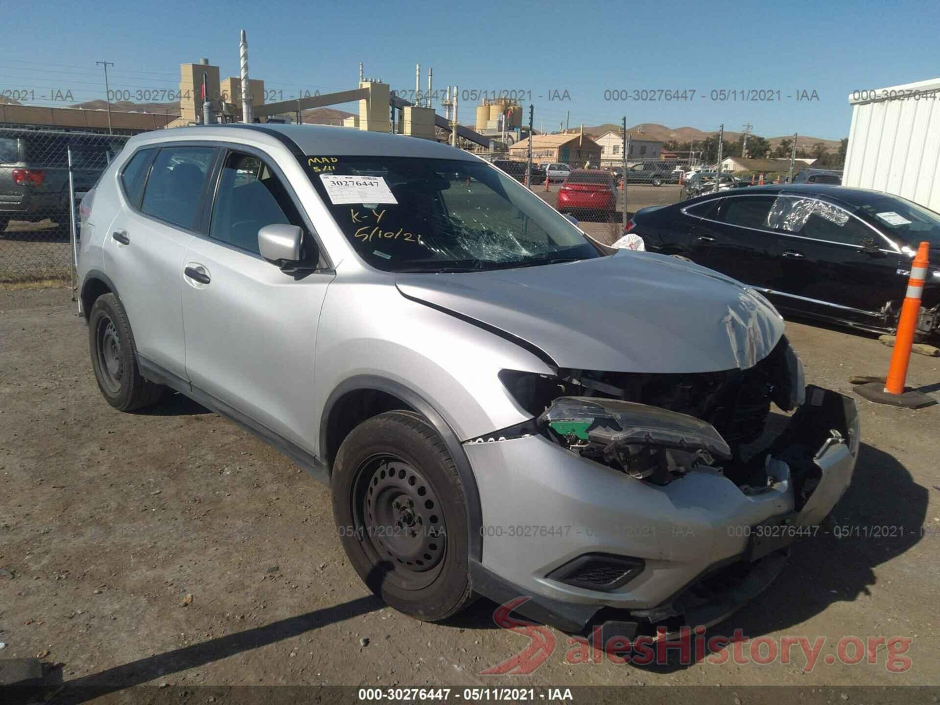 5N1AT2MT7GC766551 2016 NISSAN ROGUE