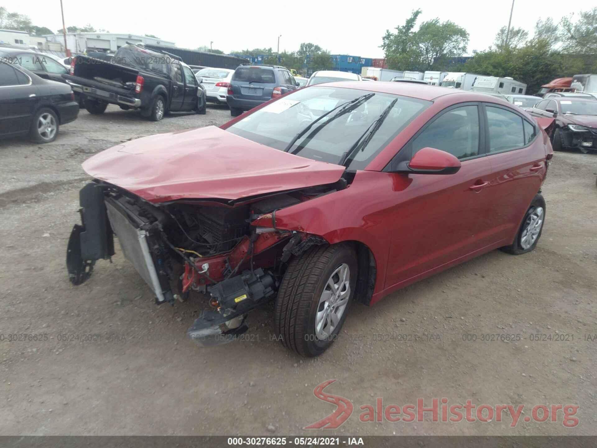 5NPD74LF3JH342275 2018 HYUNDAI ELANTRA