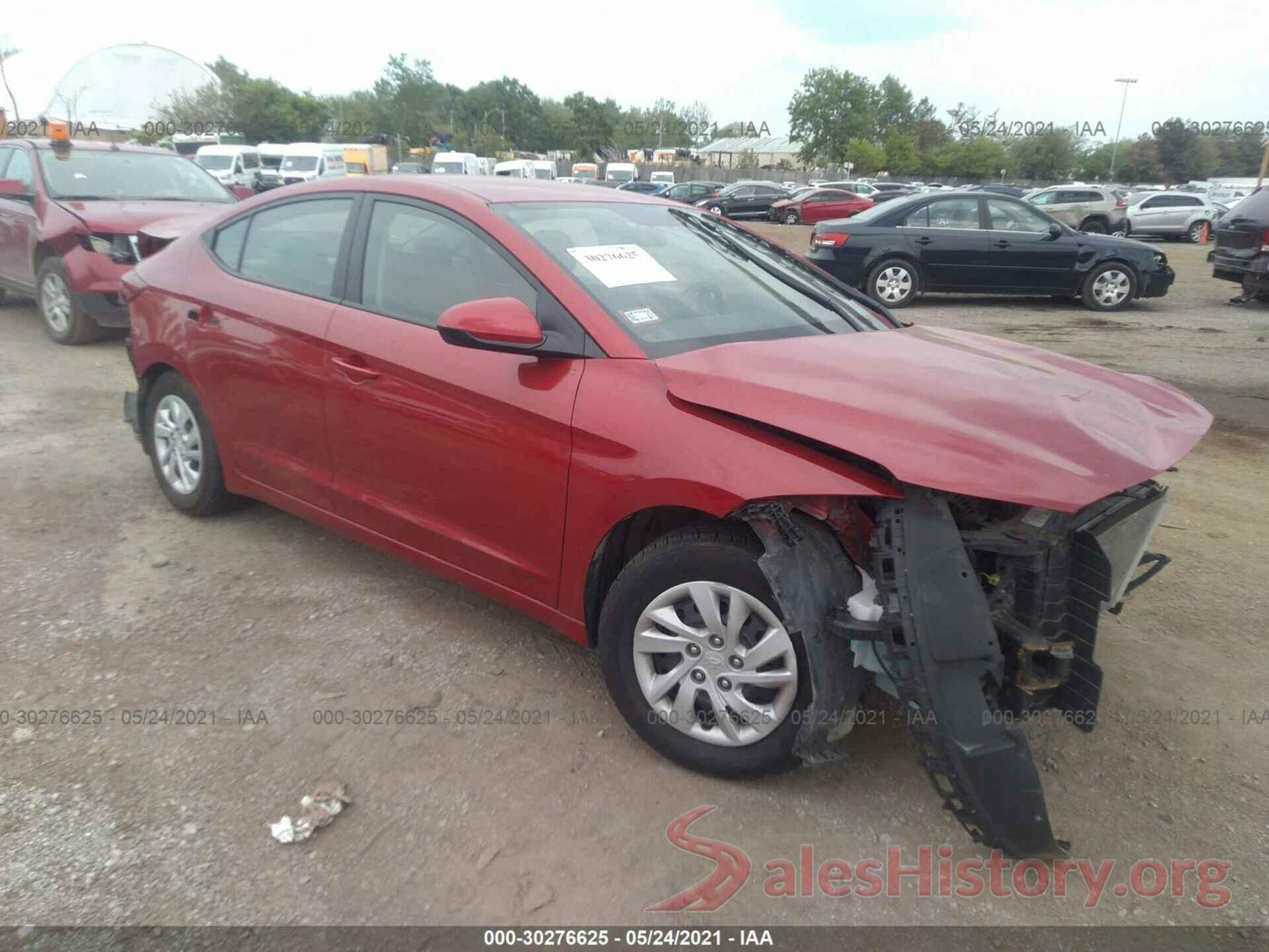 5NPD74LF3JH342275 2018 HYUNDAI ELANTRA