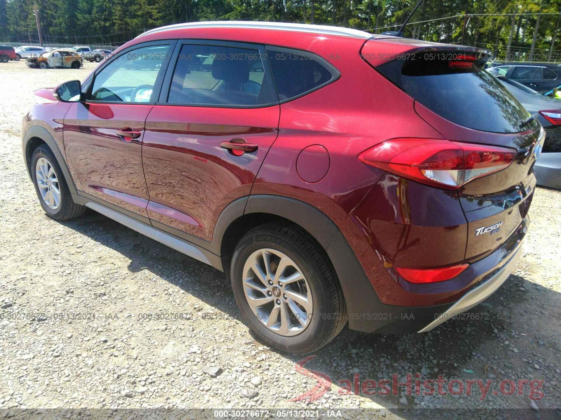 KM8J33A27HU504431 2017 HYUNDAI TUCSON