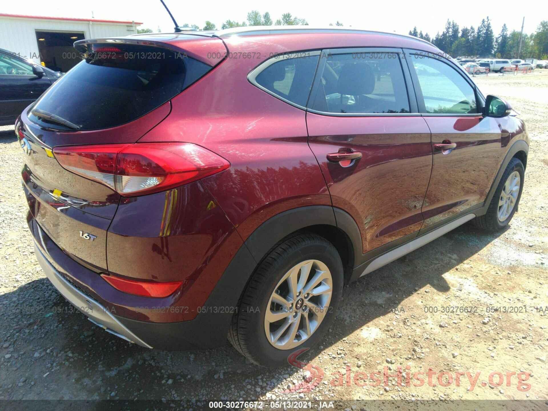 KM8J33A27HU504431 2017 HYUNDAI TUCSON