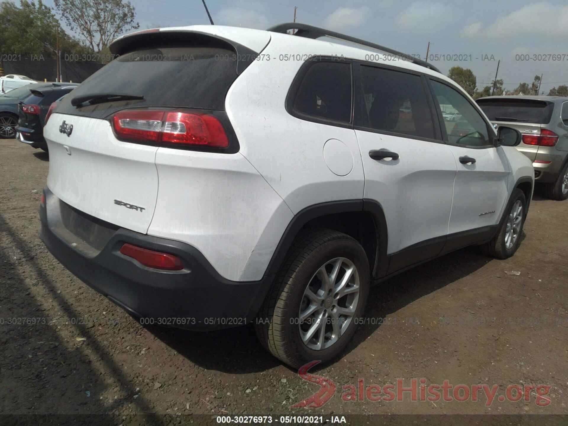 1C4PJLAB9GW230074 2016 JEEP CHEROKEE