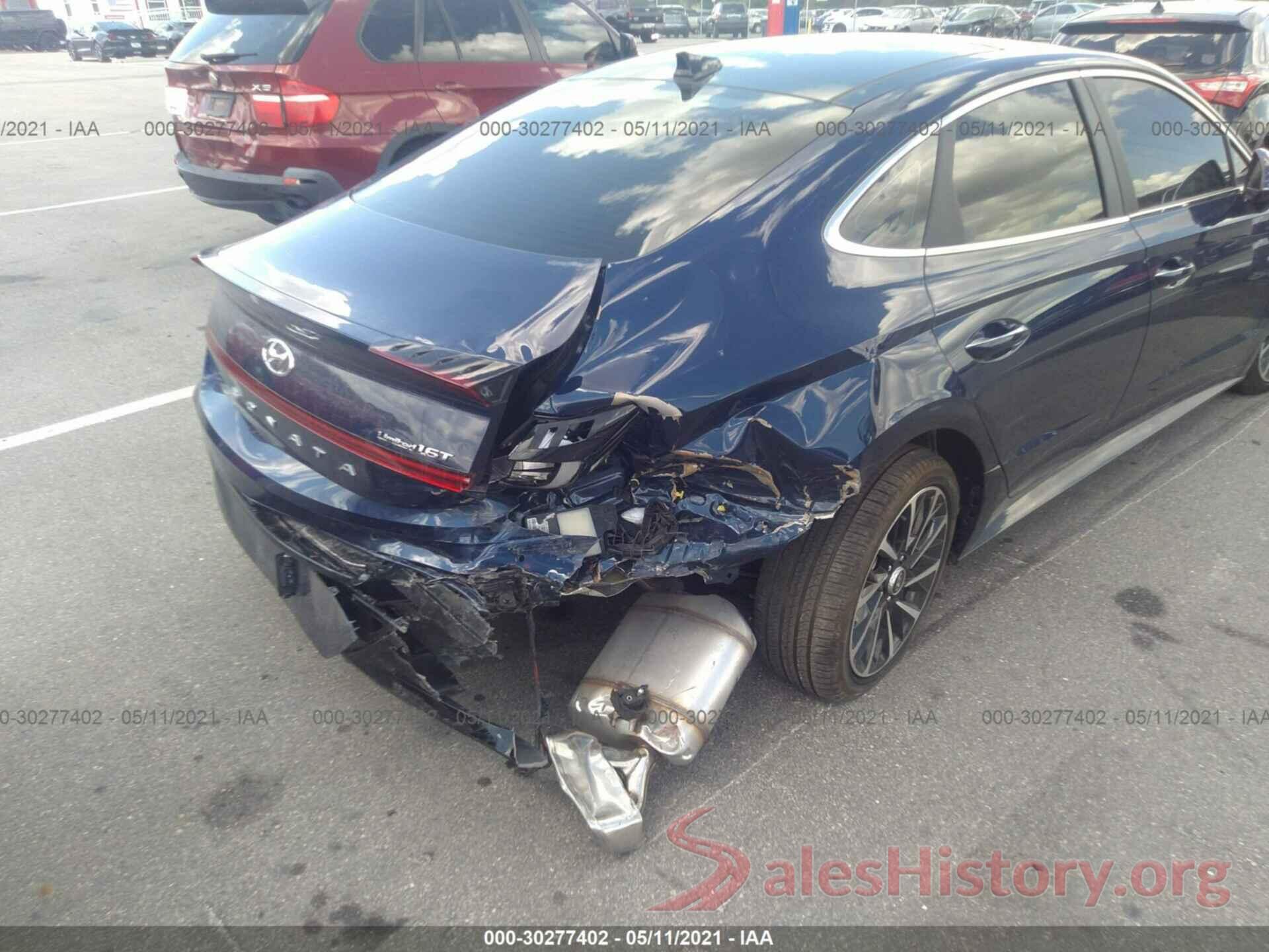 5NPEH4J23MH075046 2021 HYUNDAI SONATA