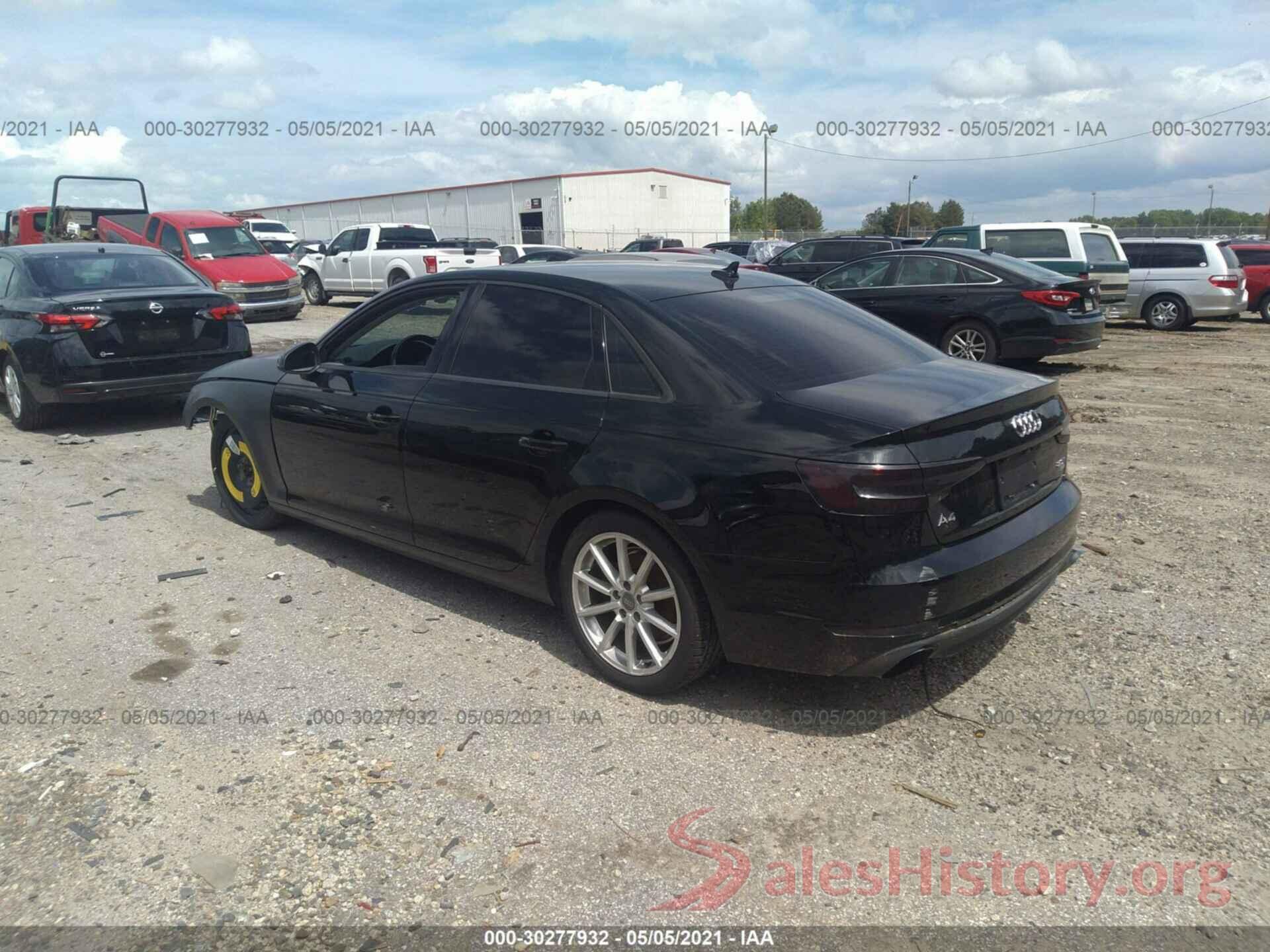 WAUGMAF49HN040737 2017 AUDI A4