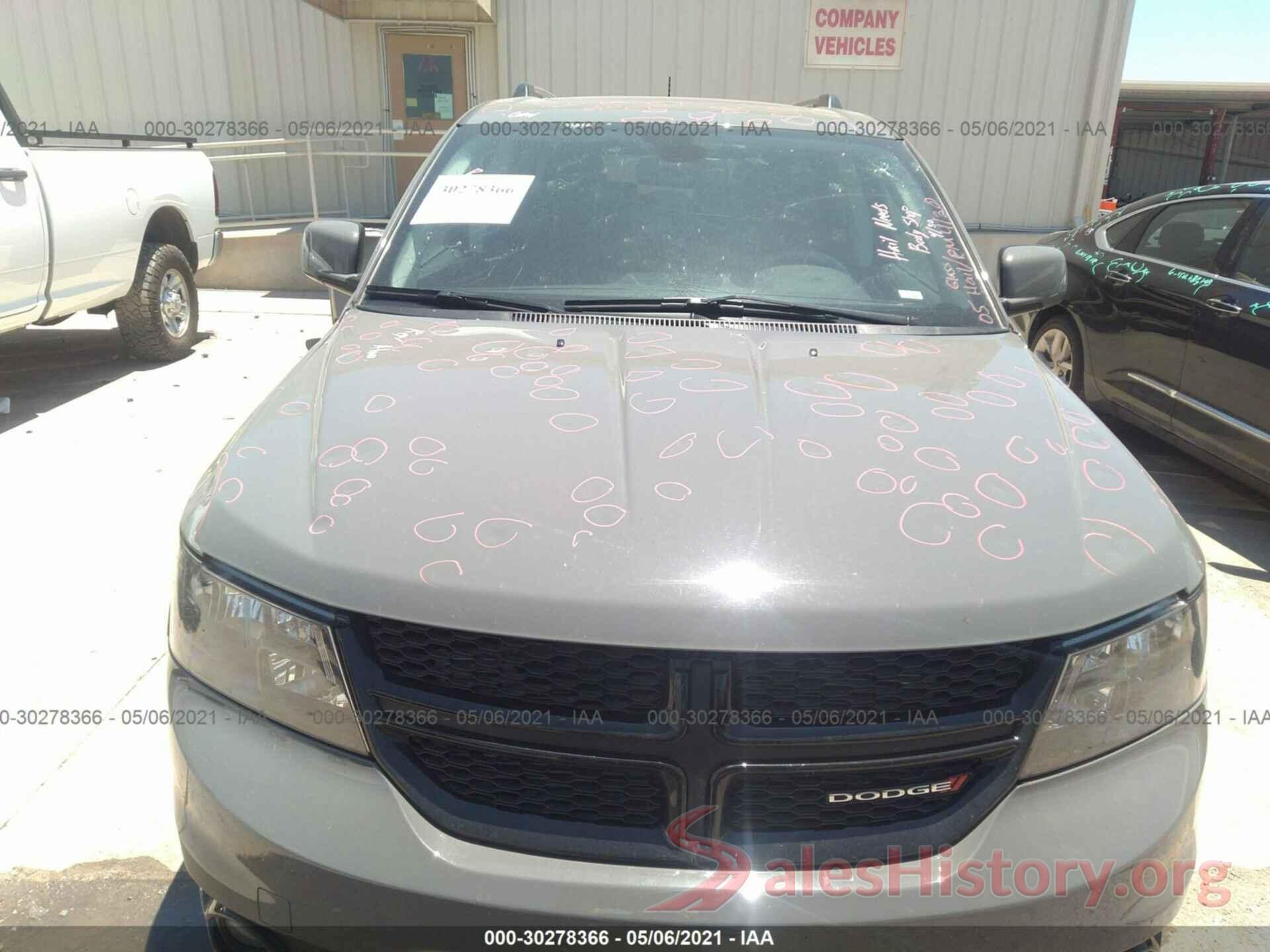 3C4PDCGBXLT270243 2020 DODGE JOURNEY