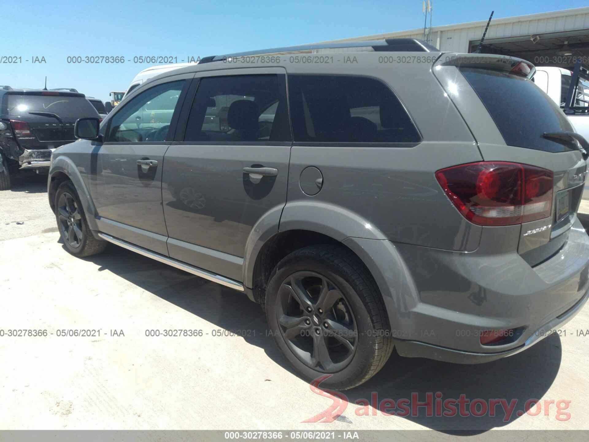 3C4PDCGBXLT270243 2020 DODGE JOURNEY