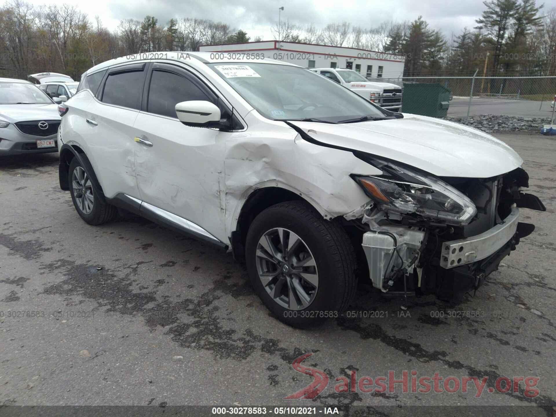 5N1AZ2MH3JN166468 2018 NISSAN MURANO