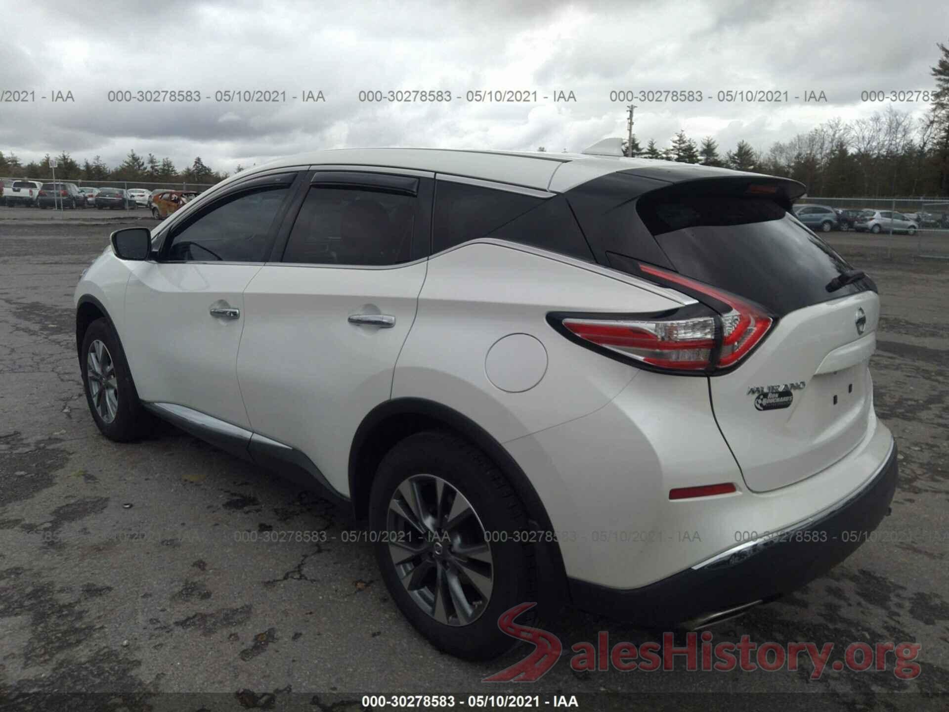 5N1AZ2MH3JN166468 2018 NISSAN MURANO