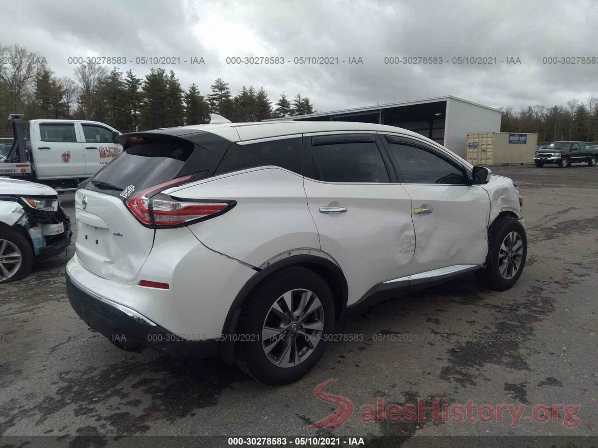 5N1AZ2MH3JN166468 2018 NISSAN MURANO