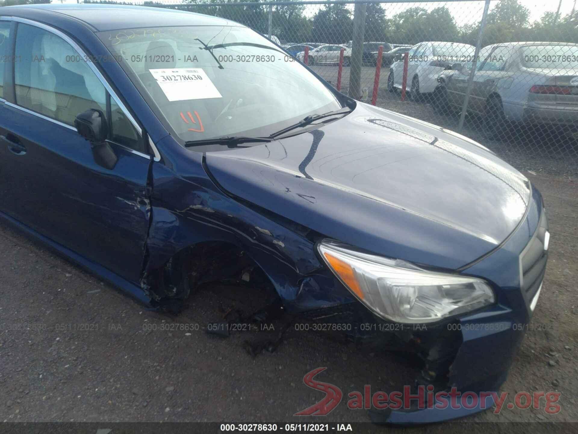 4S3BNAB69H3035342 2017 SUBARU LEGACY