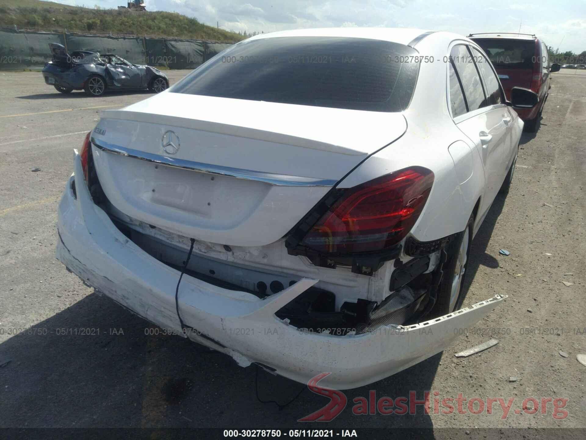 55SWF8DB8KU294320 2019 MERCEDES-BENZ C-CLASS