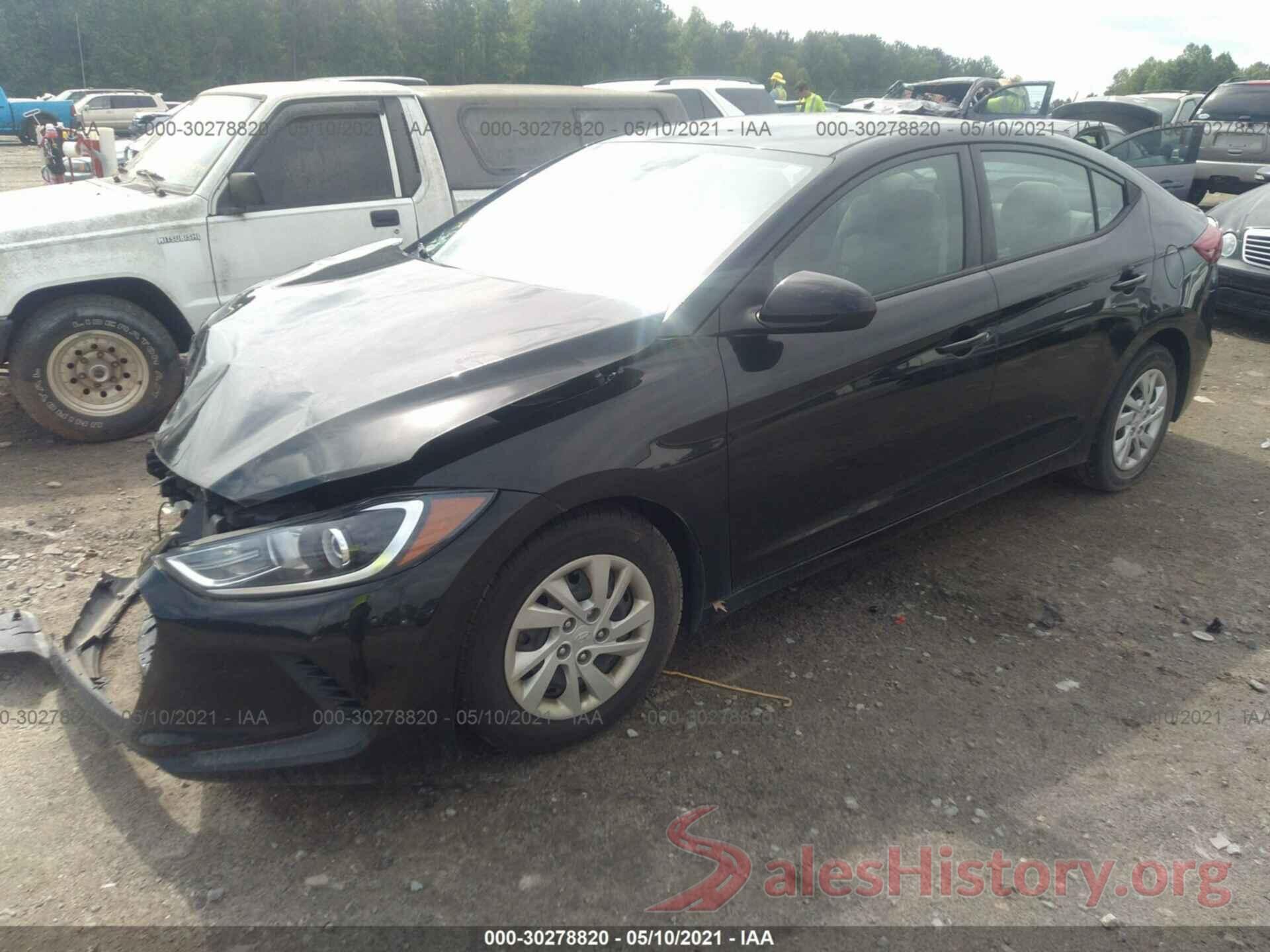 5NPD74LF9JH214607 2018 HYUNDAI ELANTRA