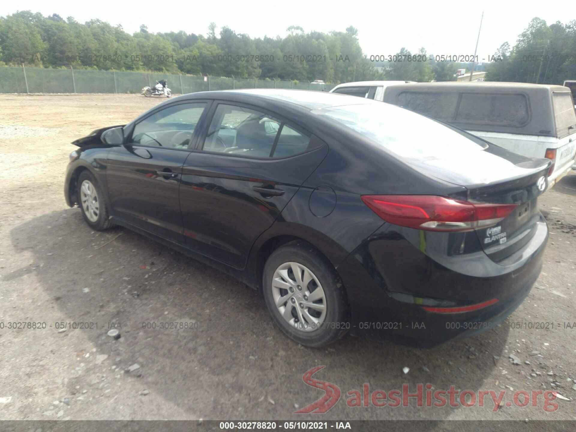 5NPD74LF9JH214607 2018 HYUNDAI ELANTRA