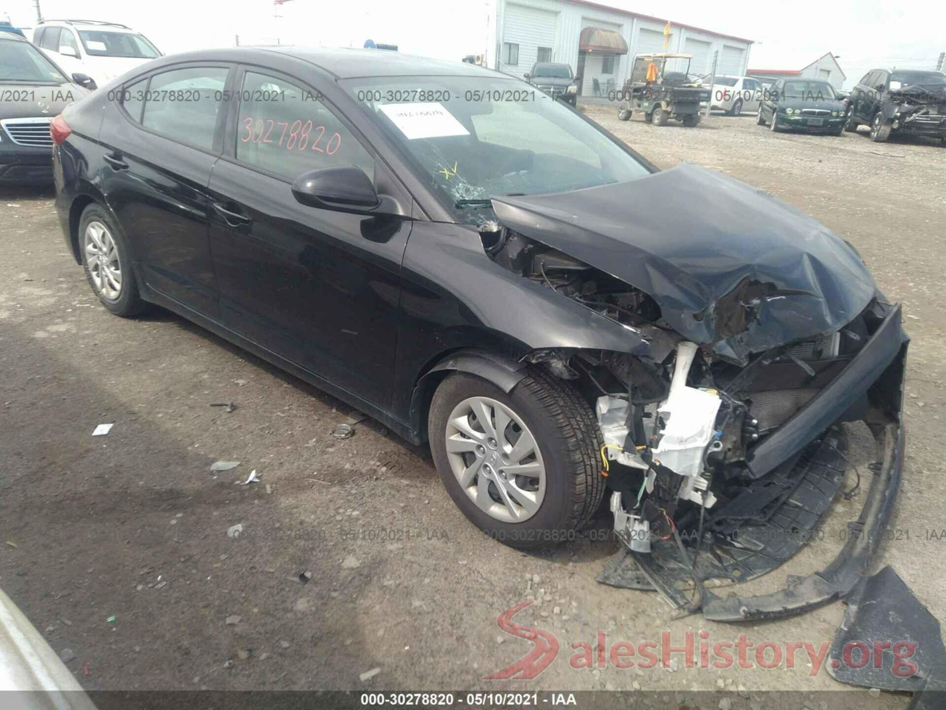 5NPD74LF9JH214607 2018 HYUNDAI ELANTRA