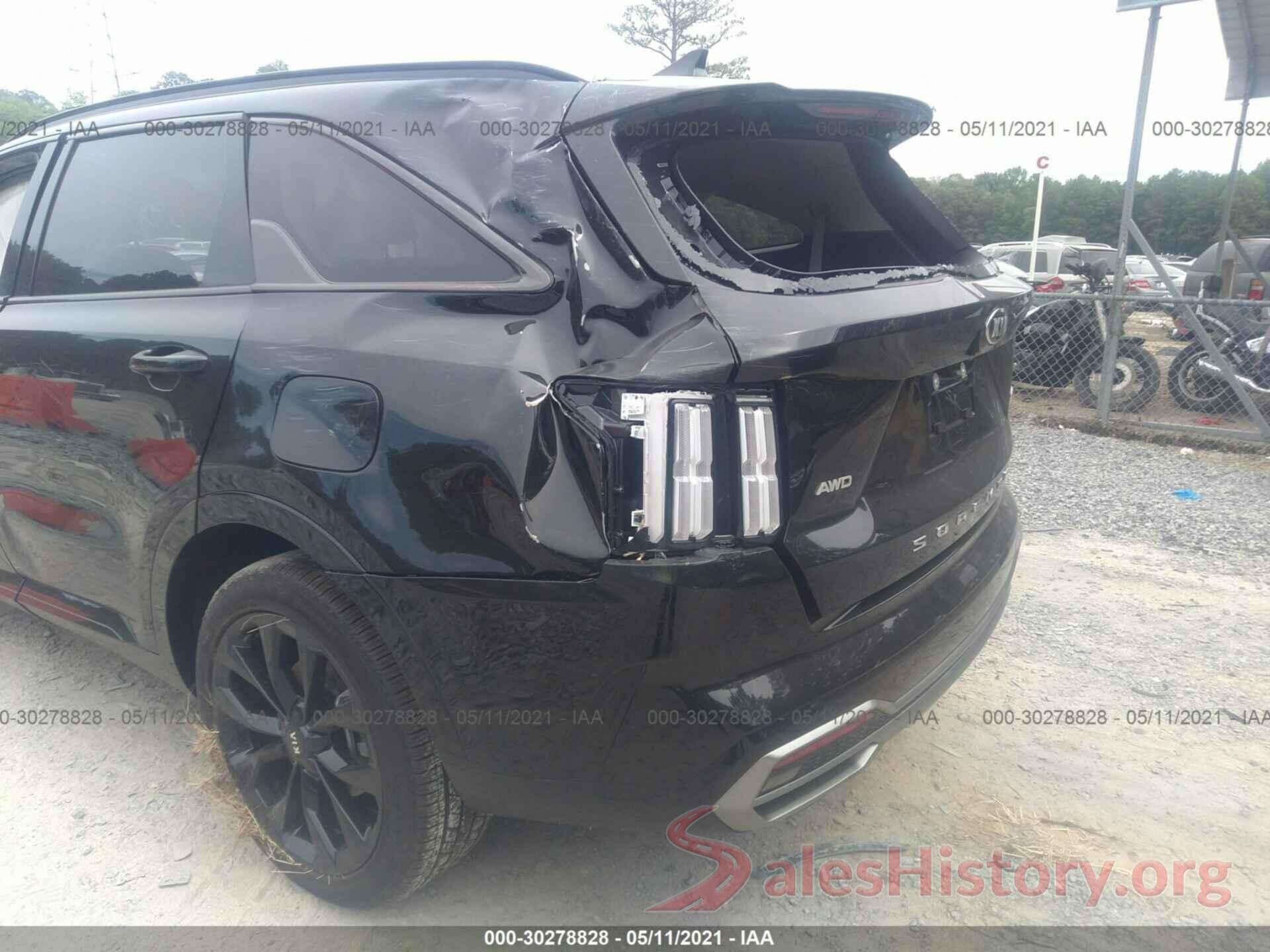 5XYRKDLFXMG025657 2021 KIA SORENTO