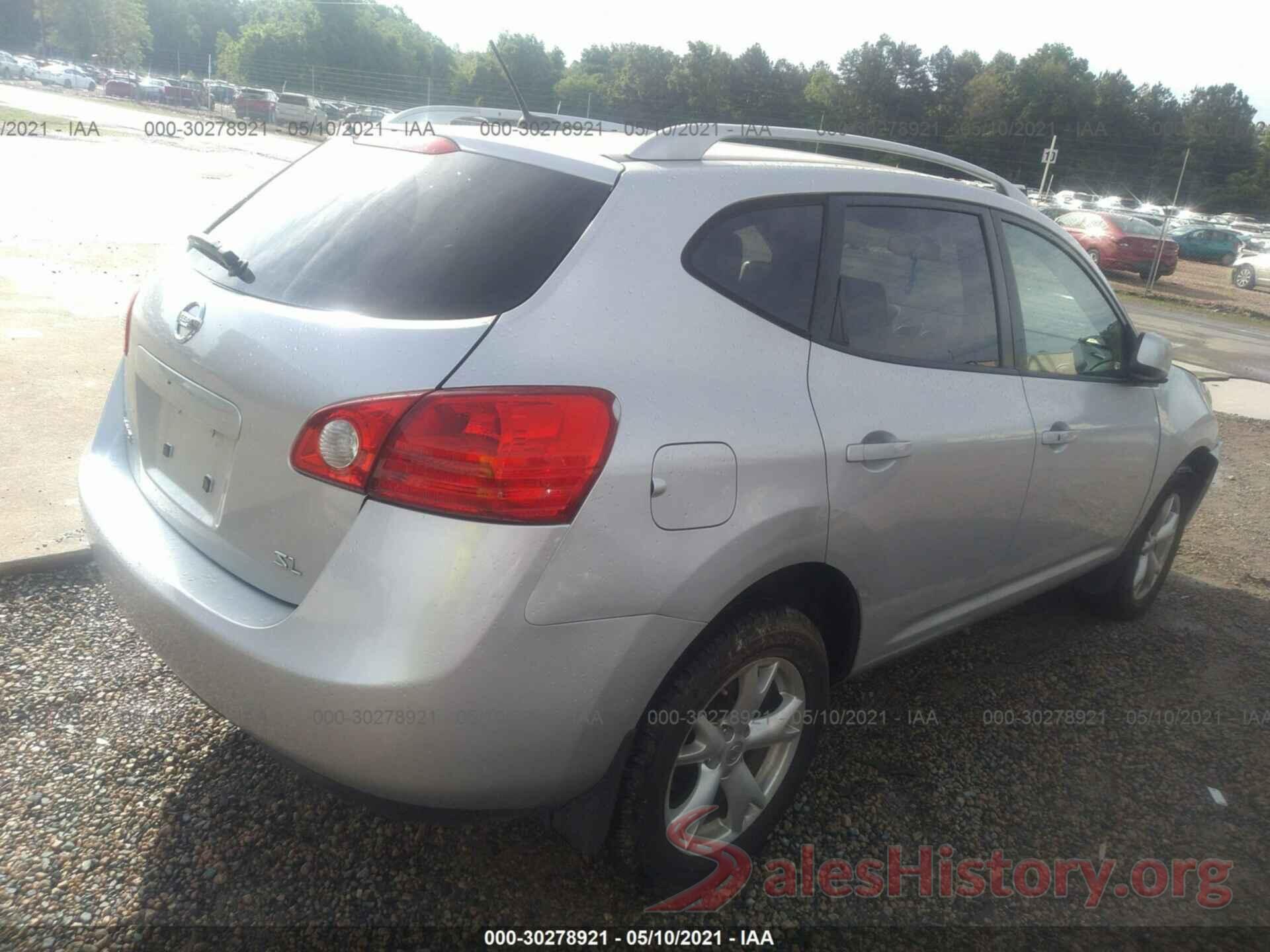 2T3NFREV7GW248877 2009 NISSAN ROGUE