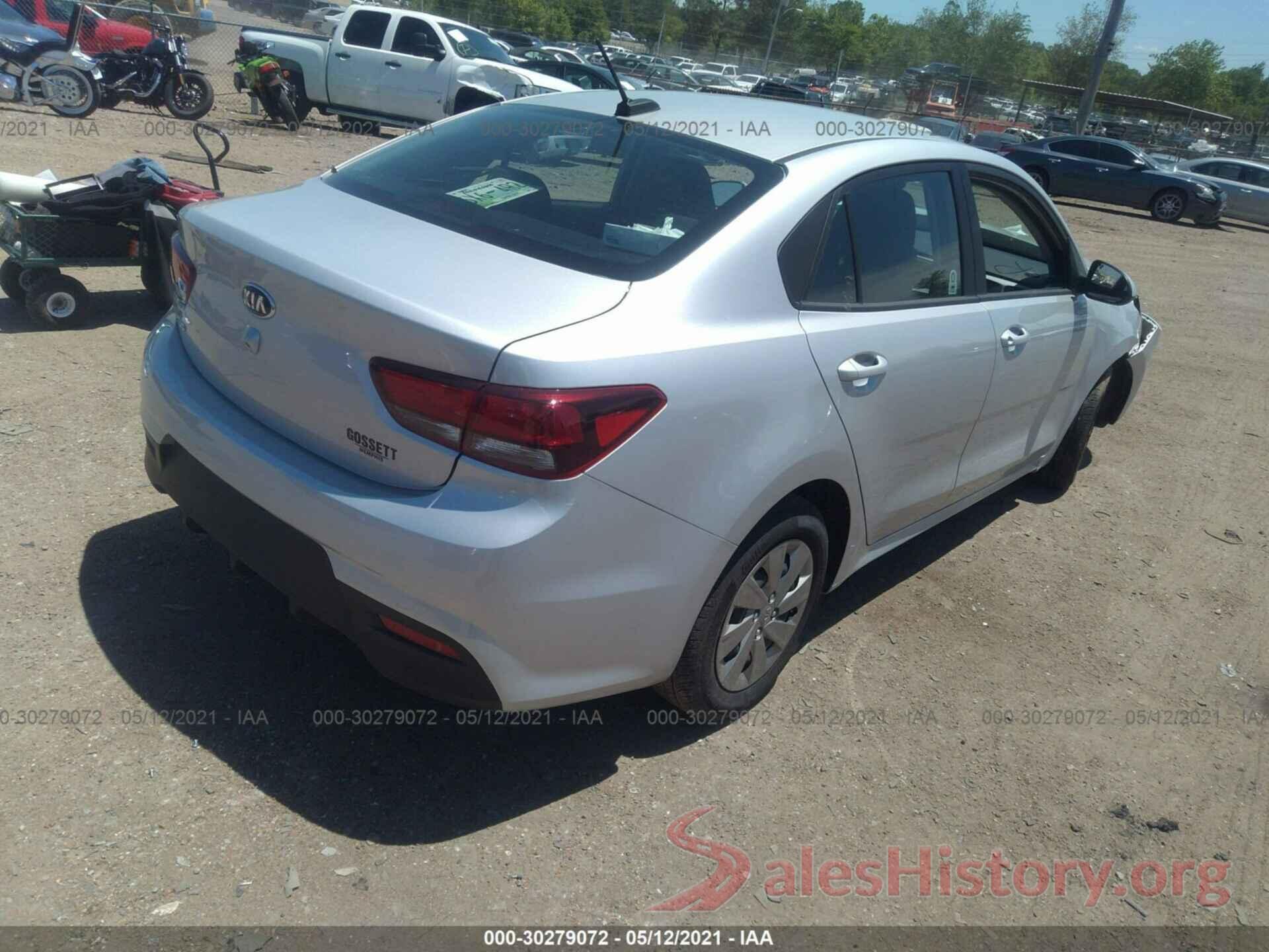 3KPA24AD3LE316267 2020 KIA RIO