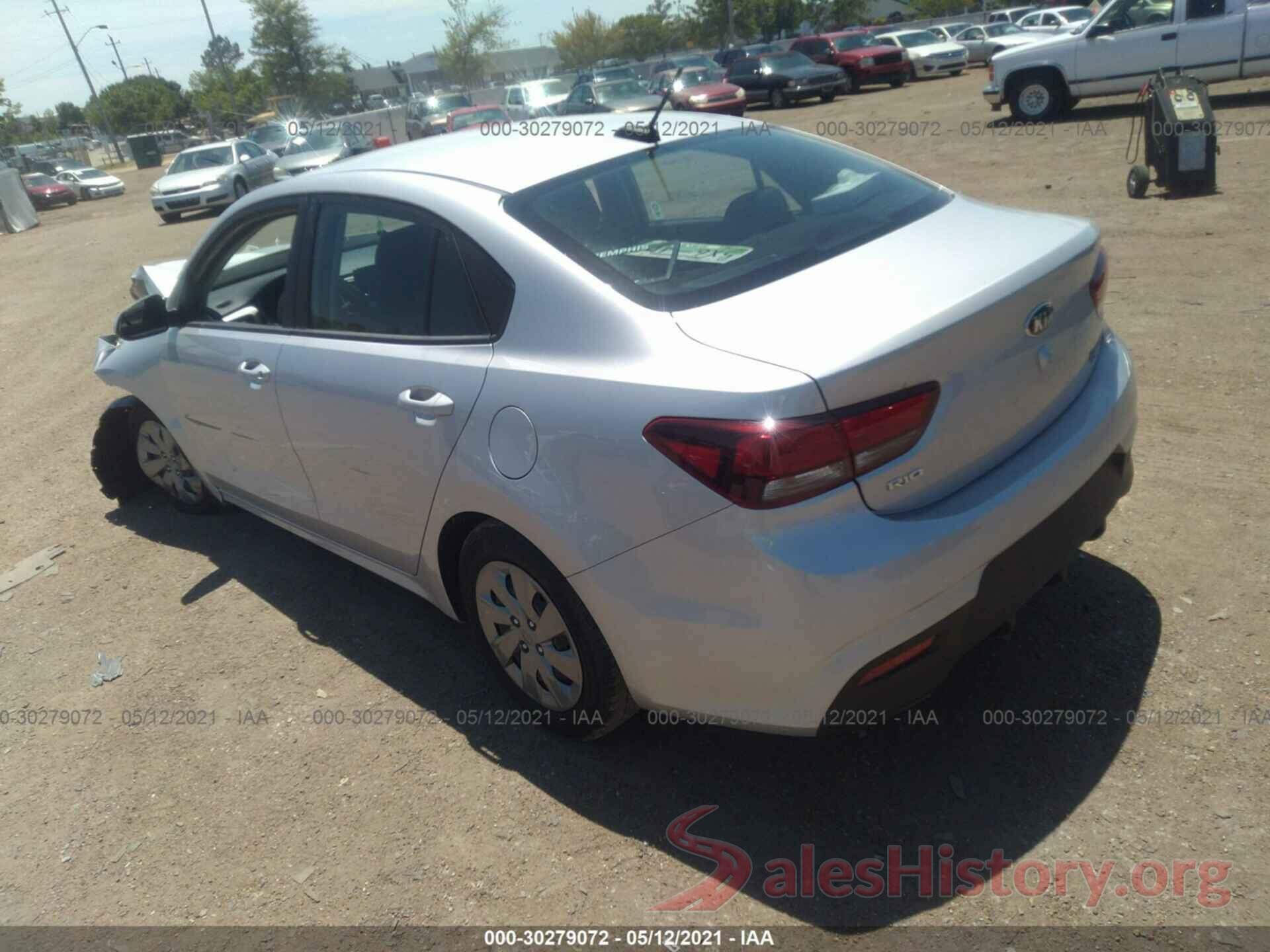 3KPA24AD3LE316267 2020 KIA RIO