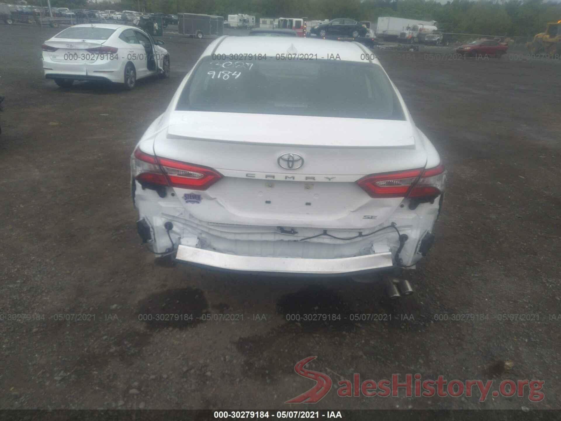 4T1B11HK5KU838257 2019 TOYOTA CAMRY