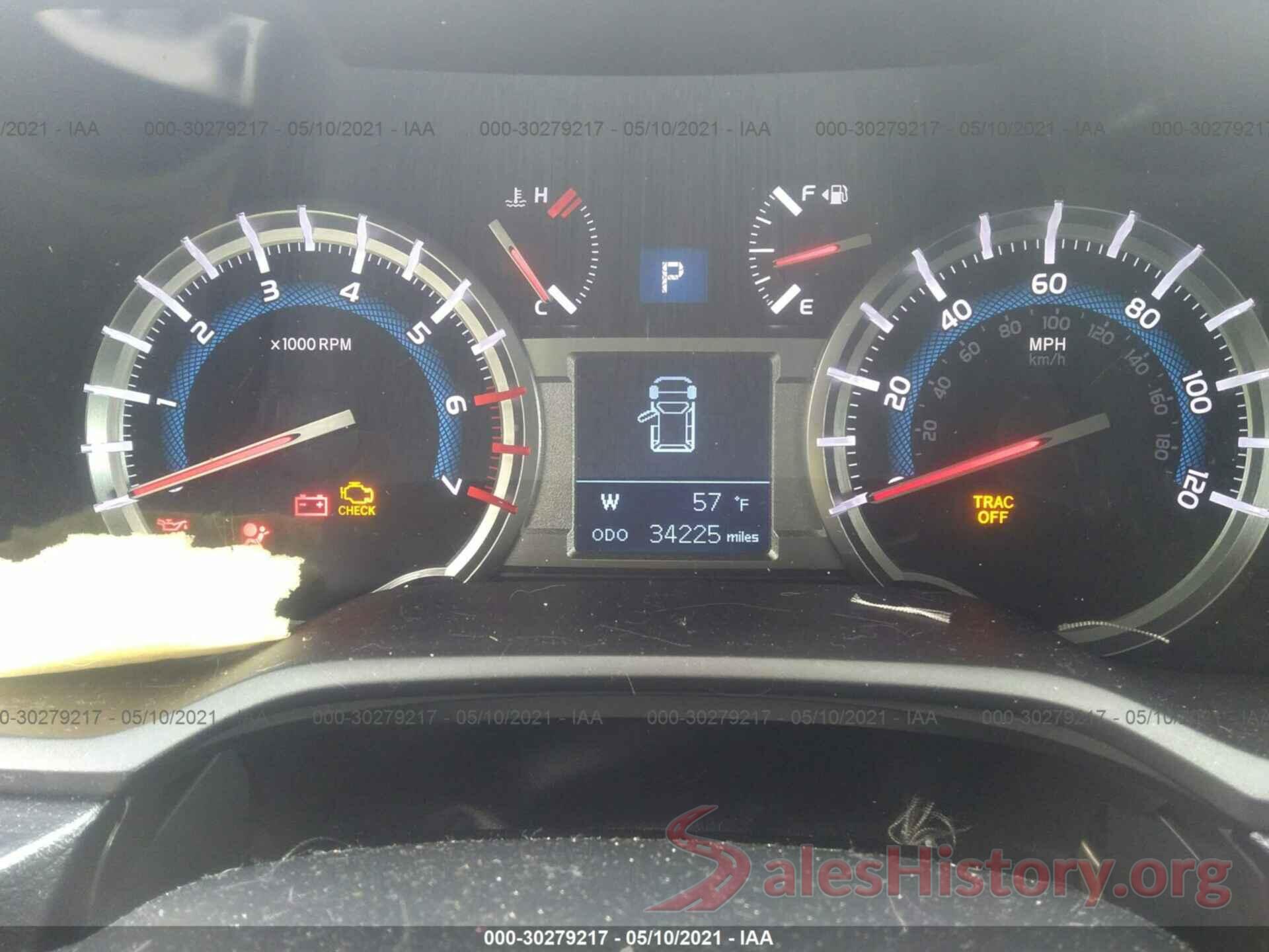 JTEBU5JR8J5608467 2018 TOYOTA 4RUNNER