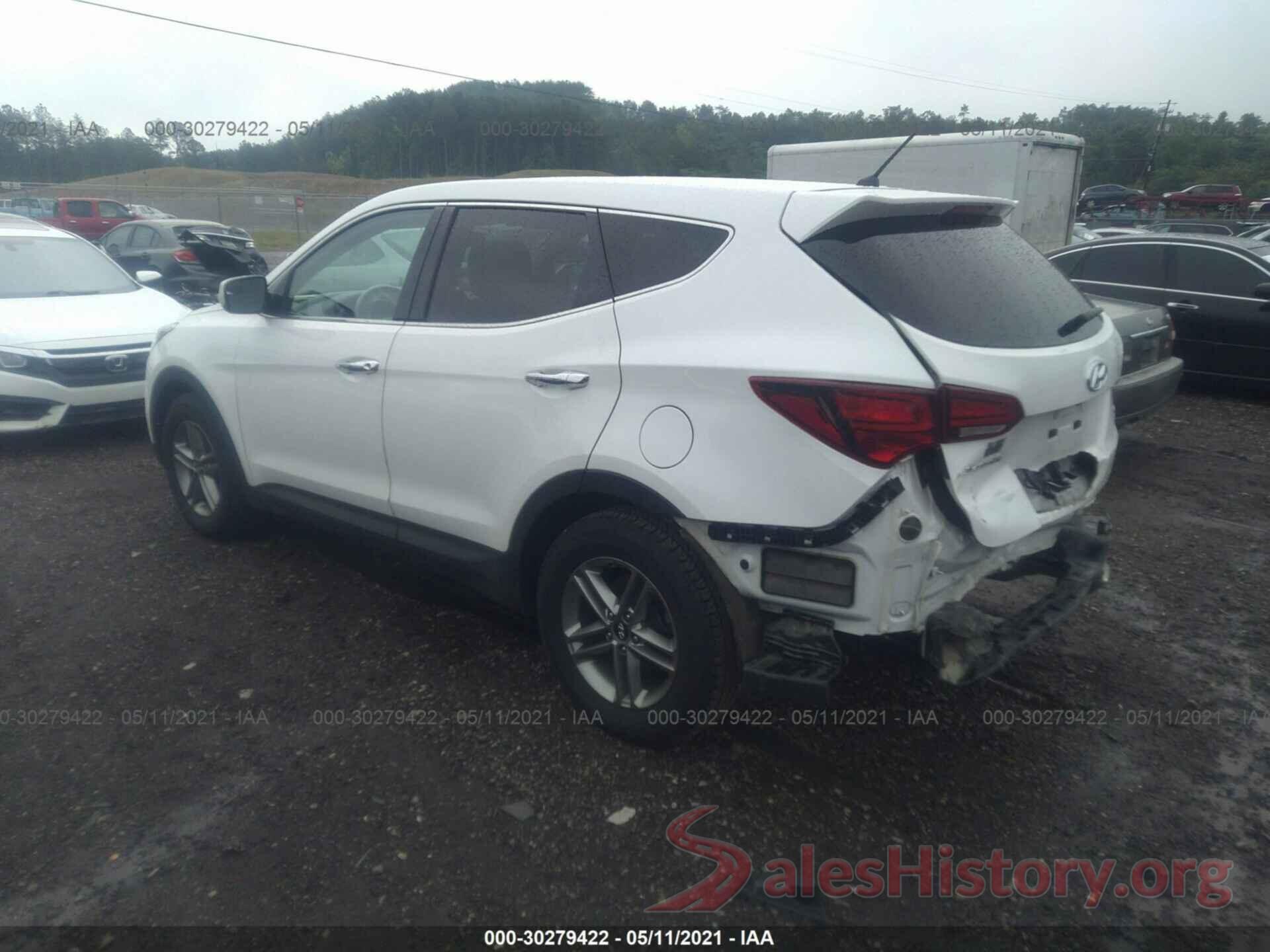 5NMZTDLB9JH107181 2018 HYUNDAI SANTA FE SPORT