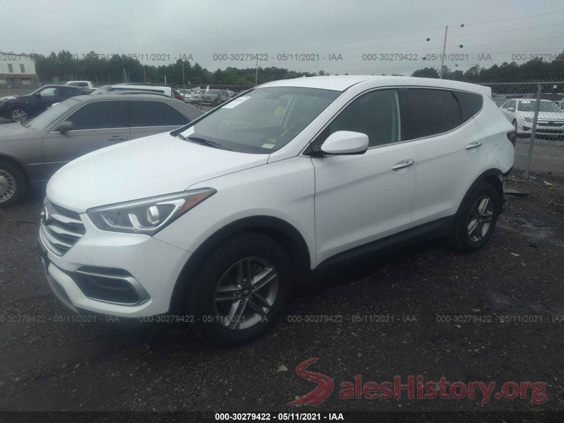 5NMZTDLB9JH107181 2018 HYUNDAI SANTA FE SPORT