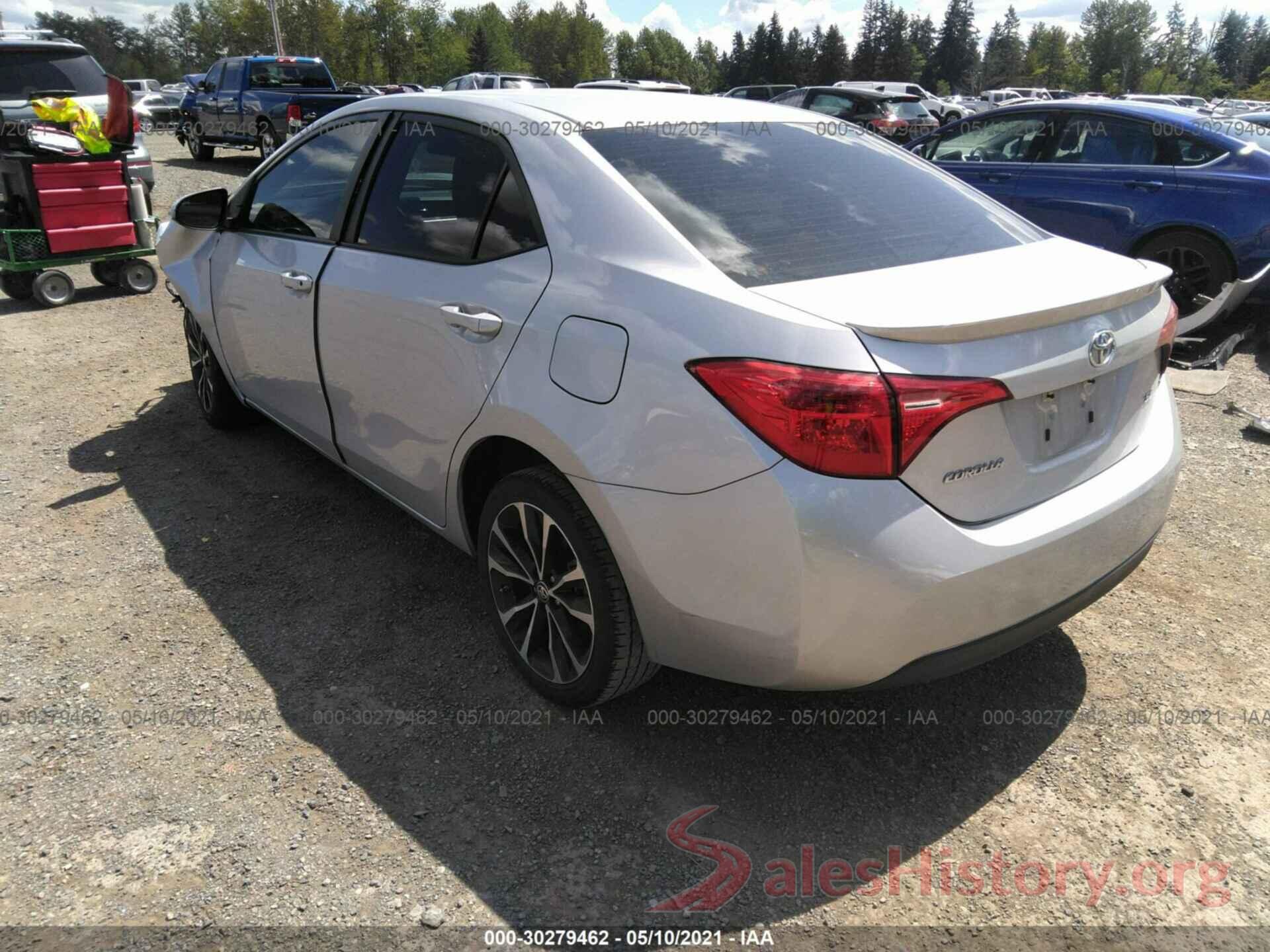 5YFBURHE8HP606245 2017 TOYOTA COROLLA