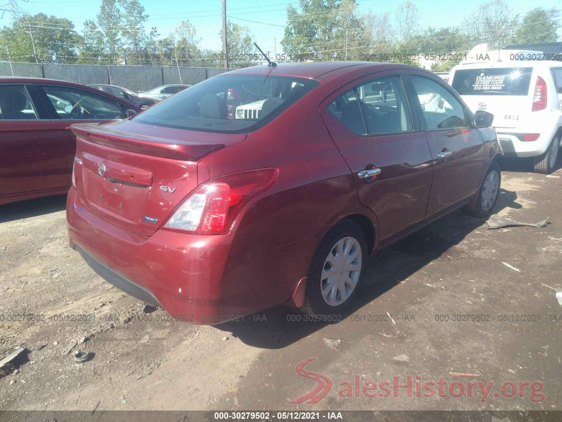 3N1CN7AP2GL871954 2016 NISSAN VERSA